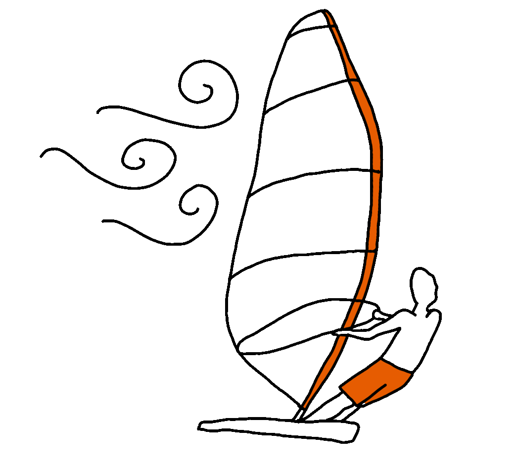 Close-up of a woman sewing fabric with a needle and orange thread.