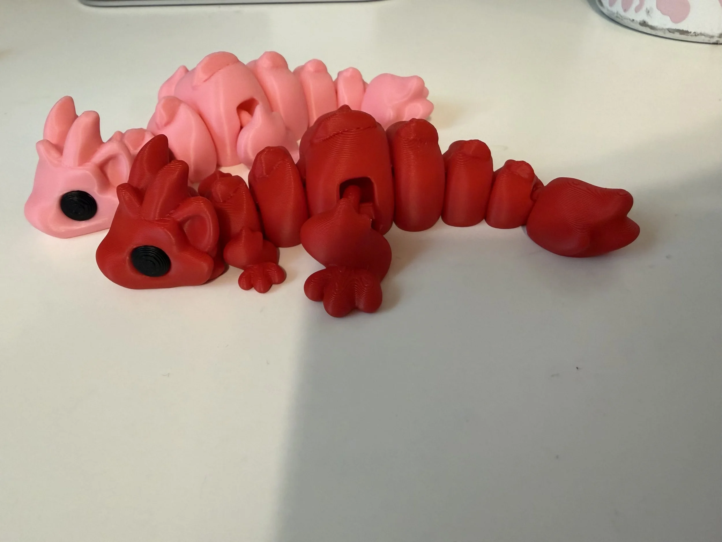 Articulating Dragon – Flexible 3D Printed Fidget Dragon