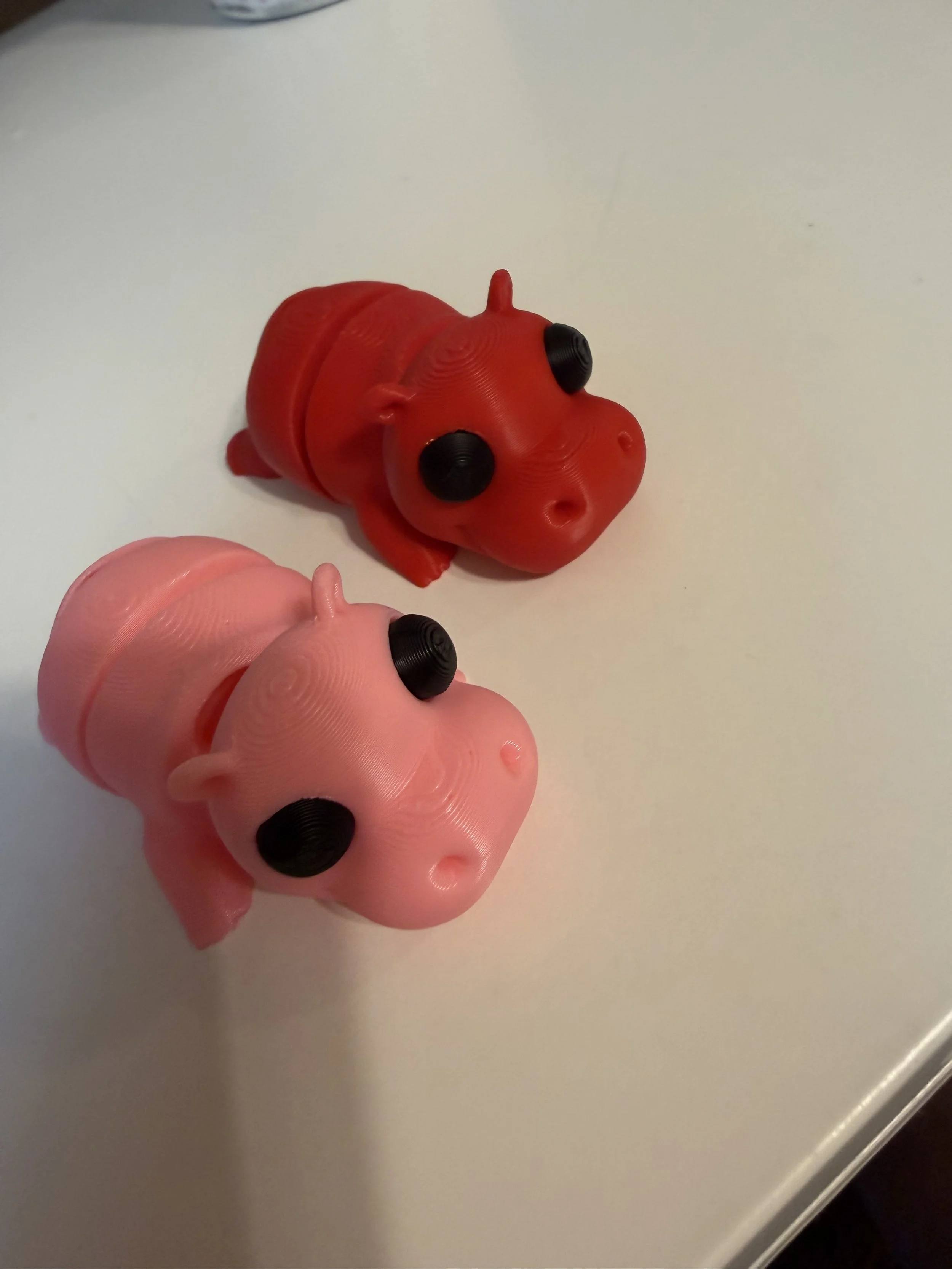 Articulating Baby Hippo – Flexible 3D Printed Desk Pet