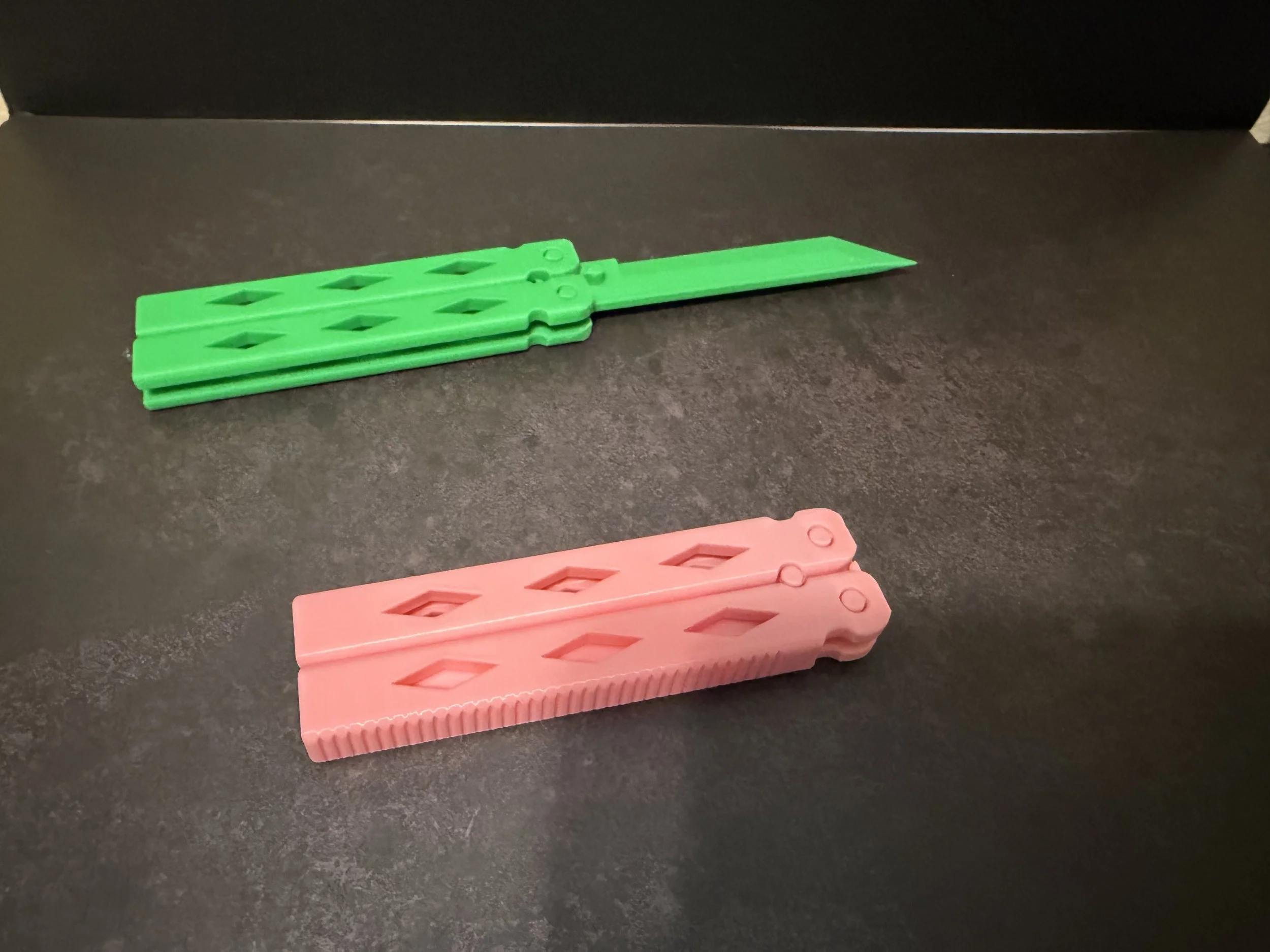 Butterfly Trainer Fidget – 3D Printed Practice Flipper