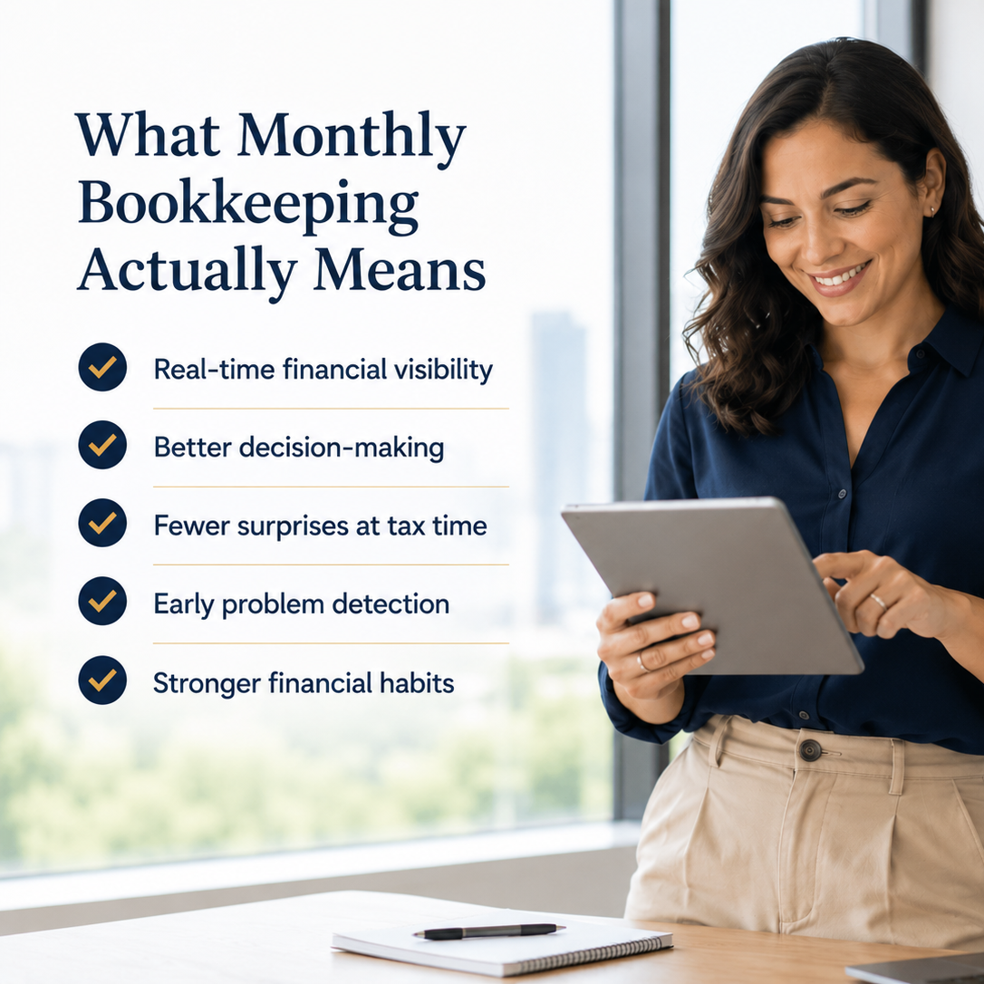 Why Monthly Bookkeeping Might Be the Best Decision You Make This Year