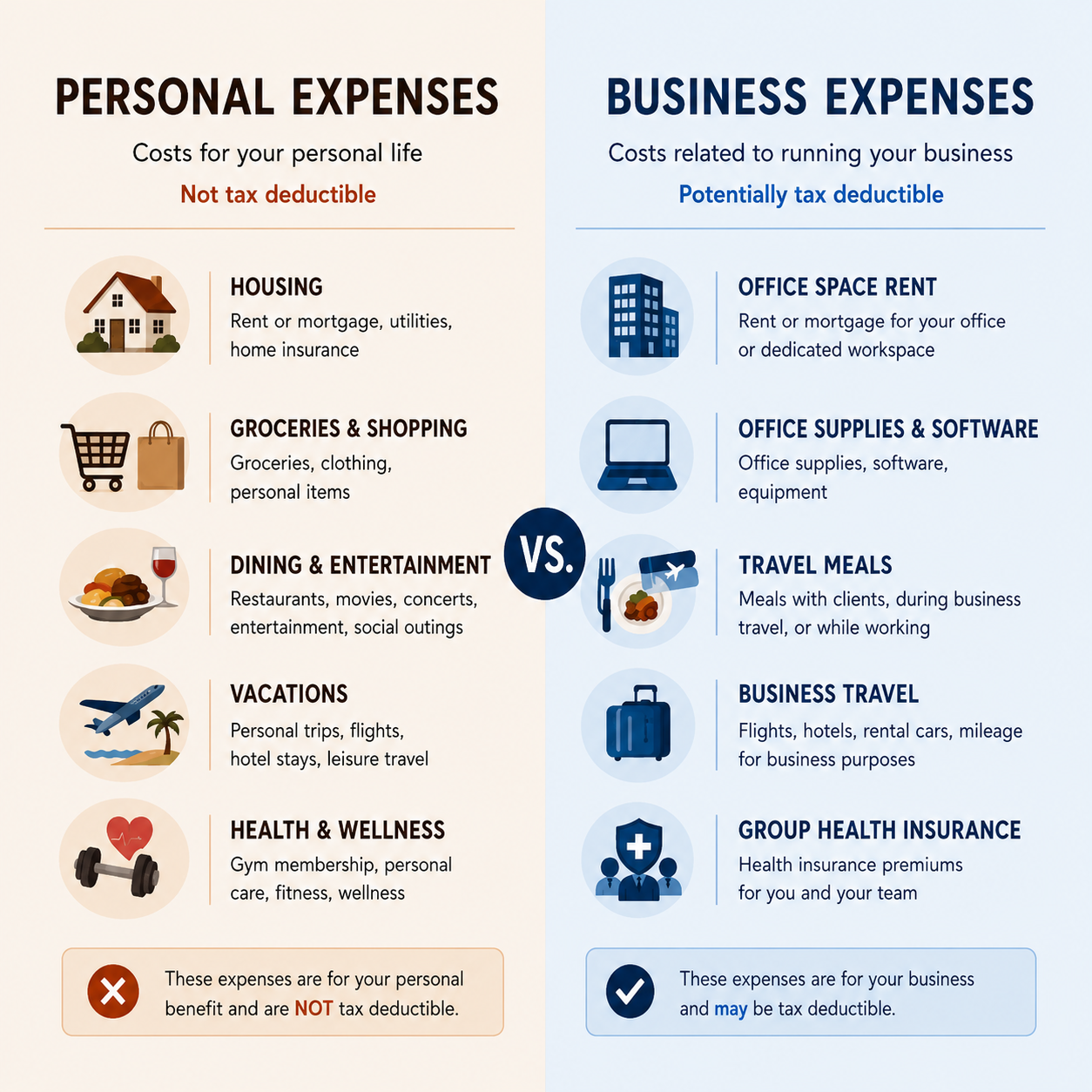 Why Writing Off Personal Expenses Isn't Worth the Risk
