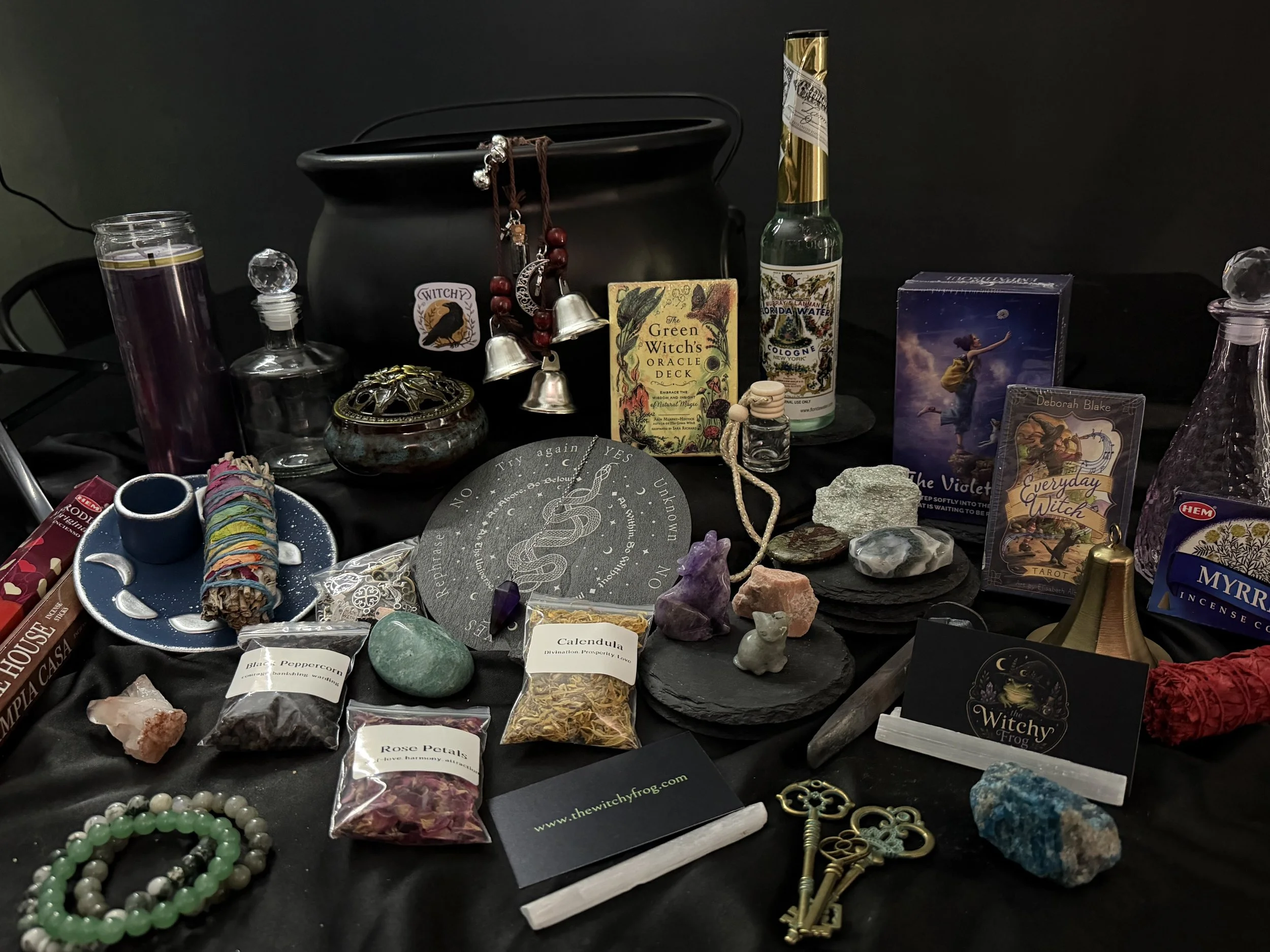 Witchy Cauldron Bubbles