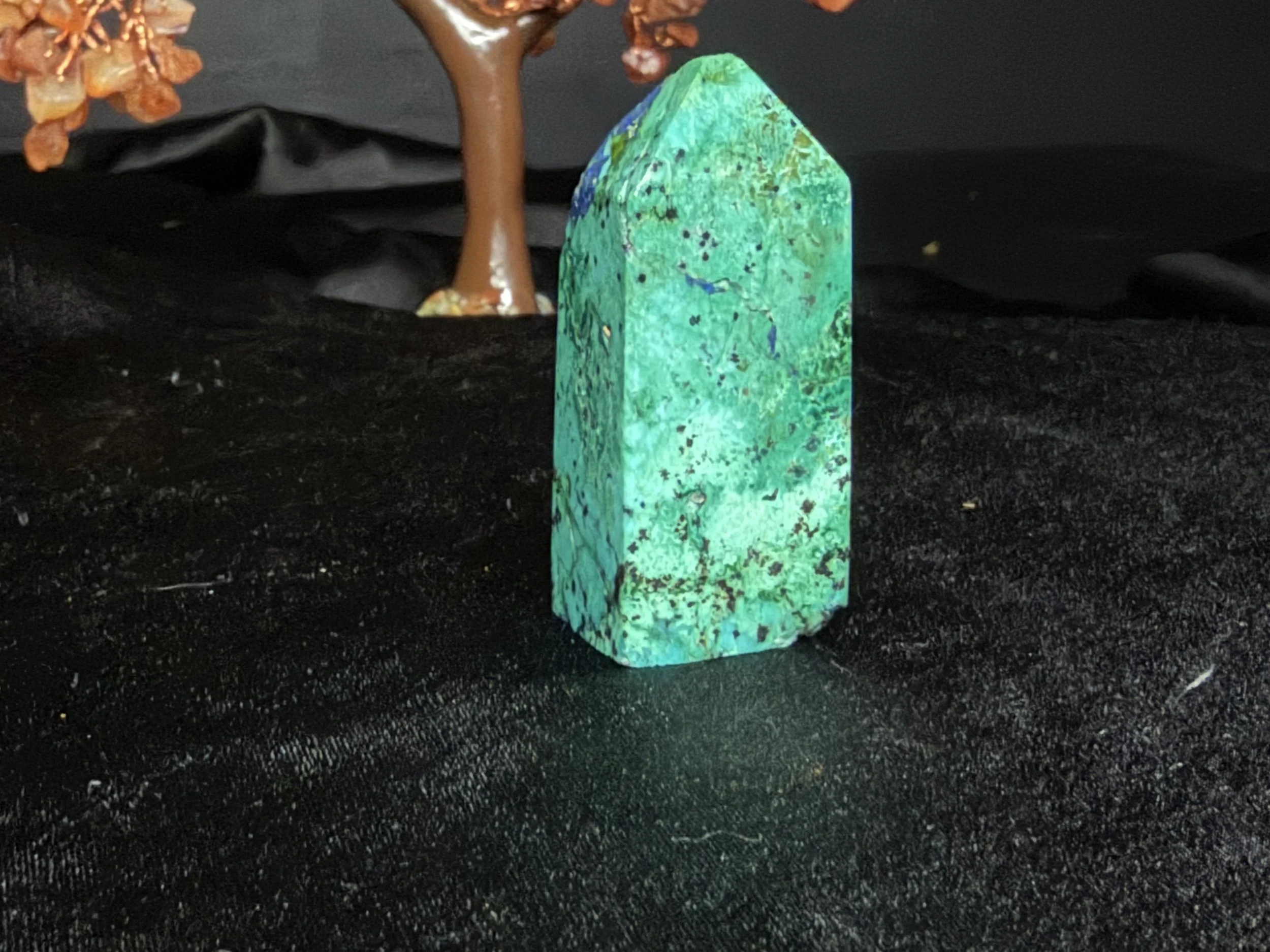 Chrysocolla Four-sided Tower Misfit