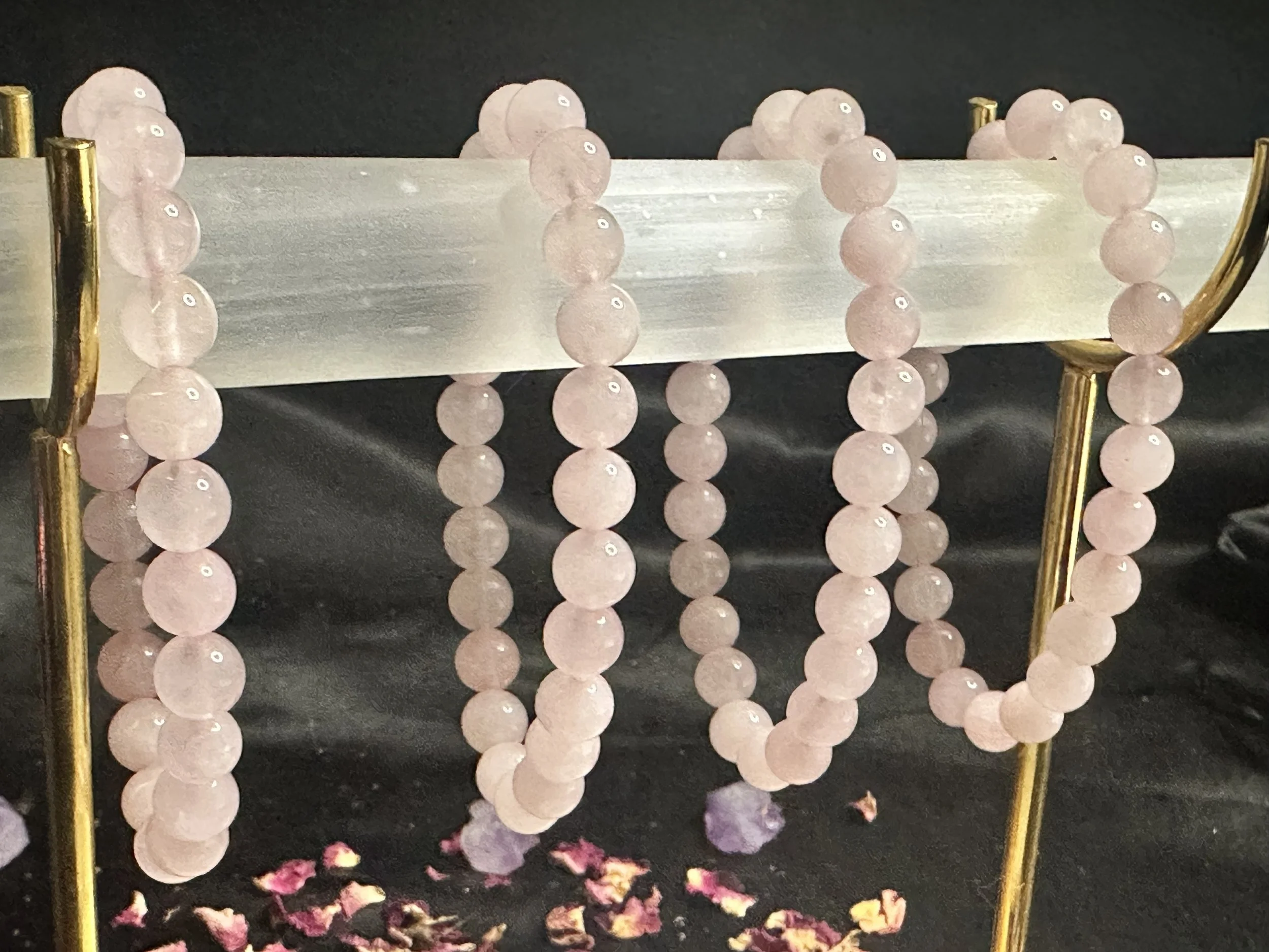 Rose Quartz Bracelet 8mm