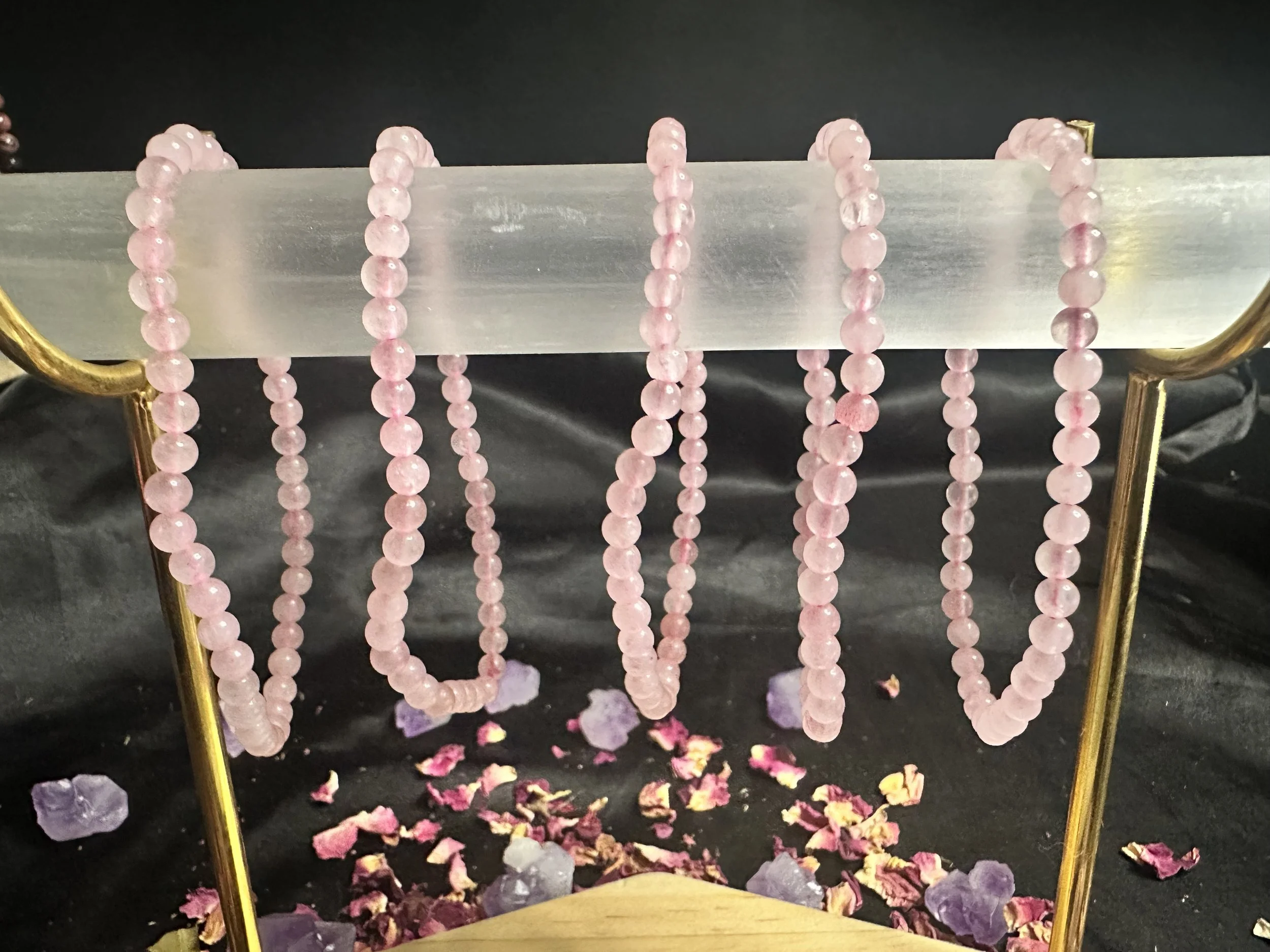Rose Quartz Bracelet 6mm