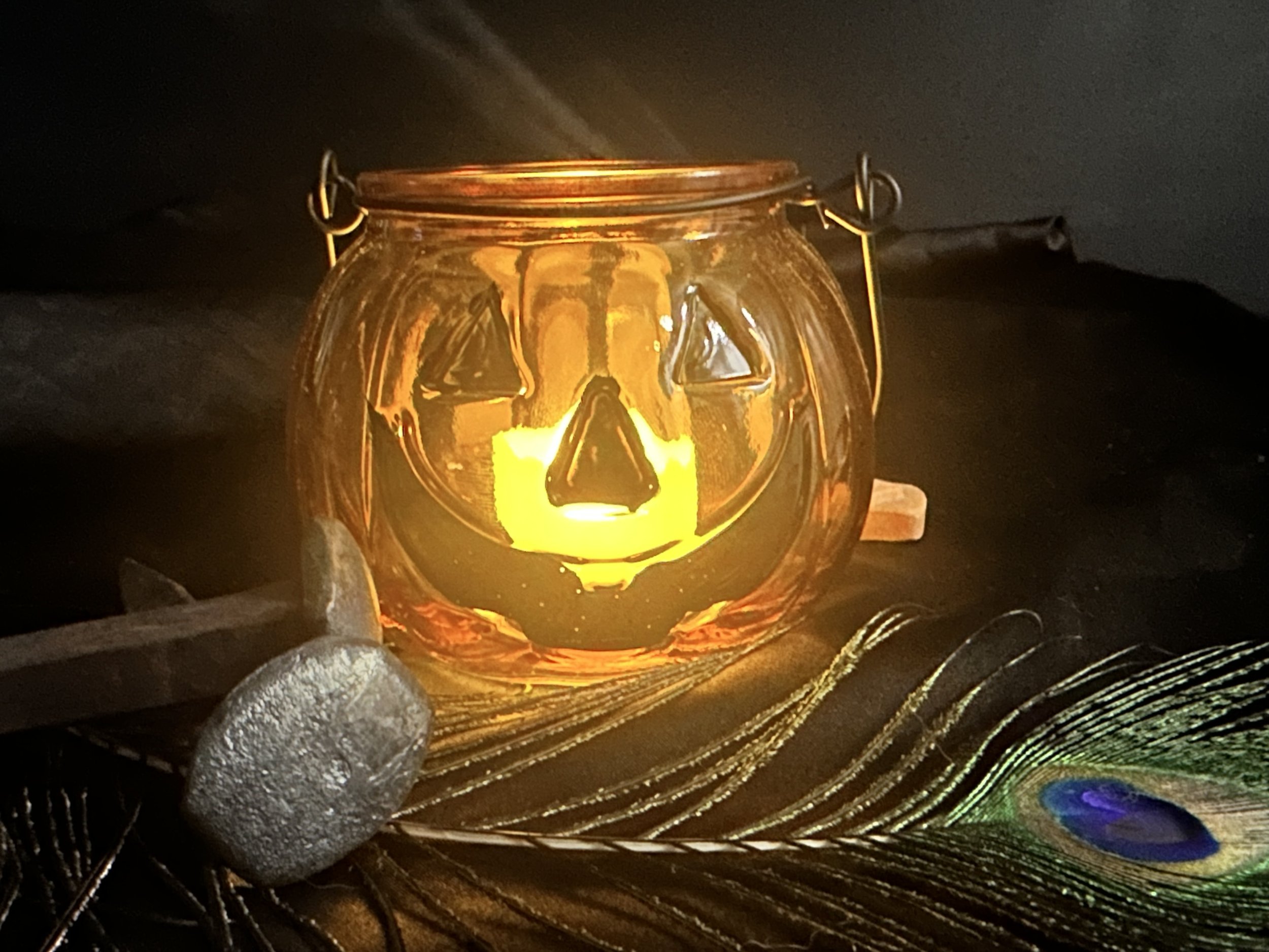 Pumpkin Candle Holder