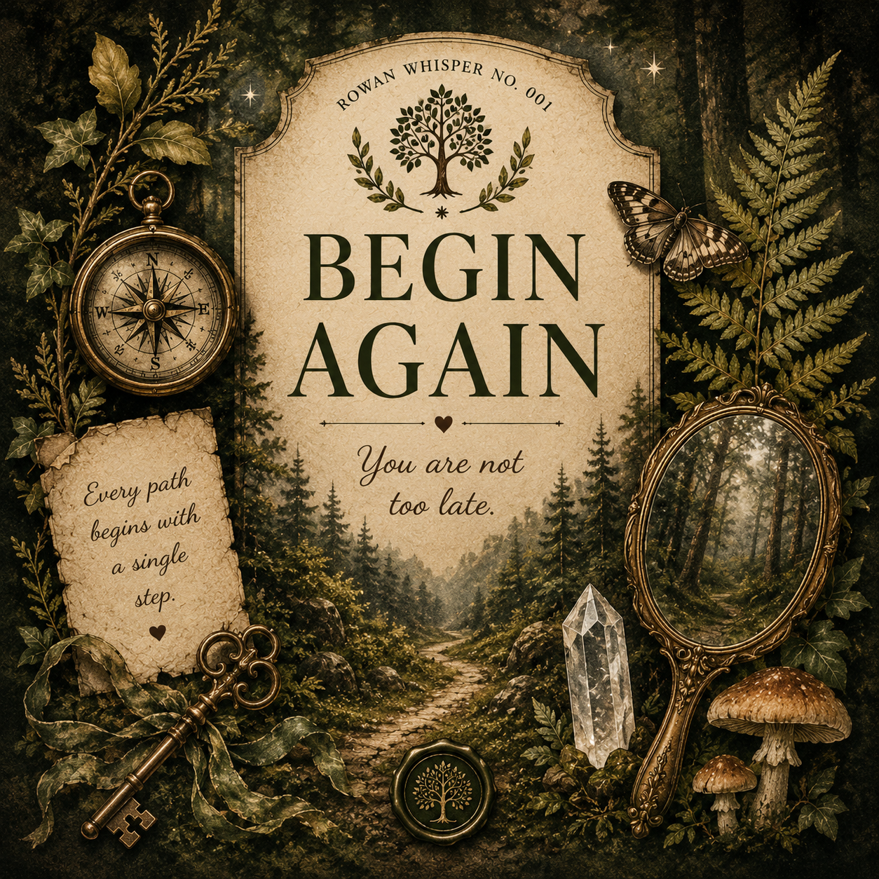 Rowan Whisper 001 - The Art of Beginning Again