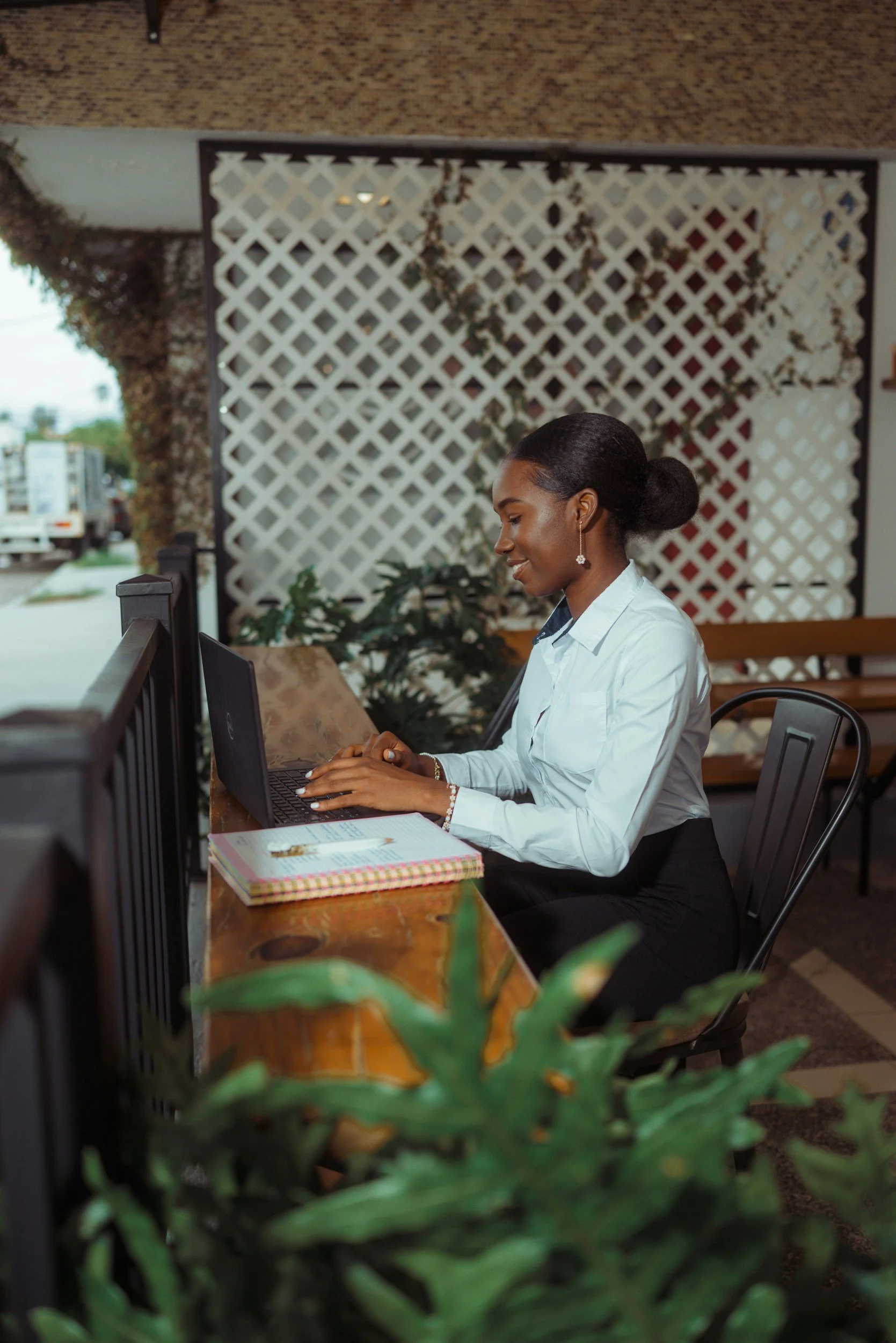Self-employed business owner enjoying free time after setting healthy boundaries