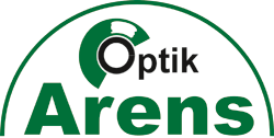 Logo von Optik Arens, einem Optikfachgeschäft.