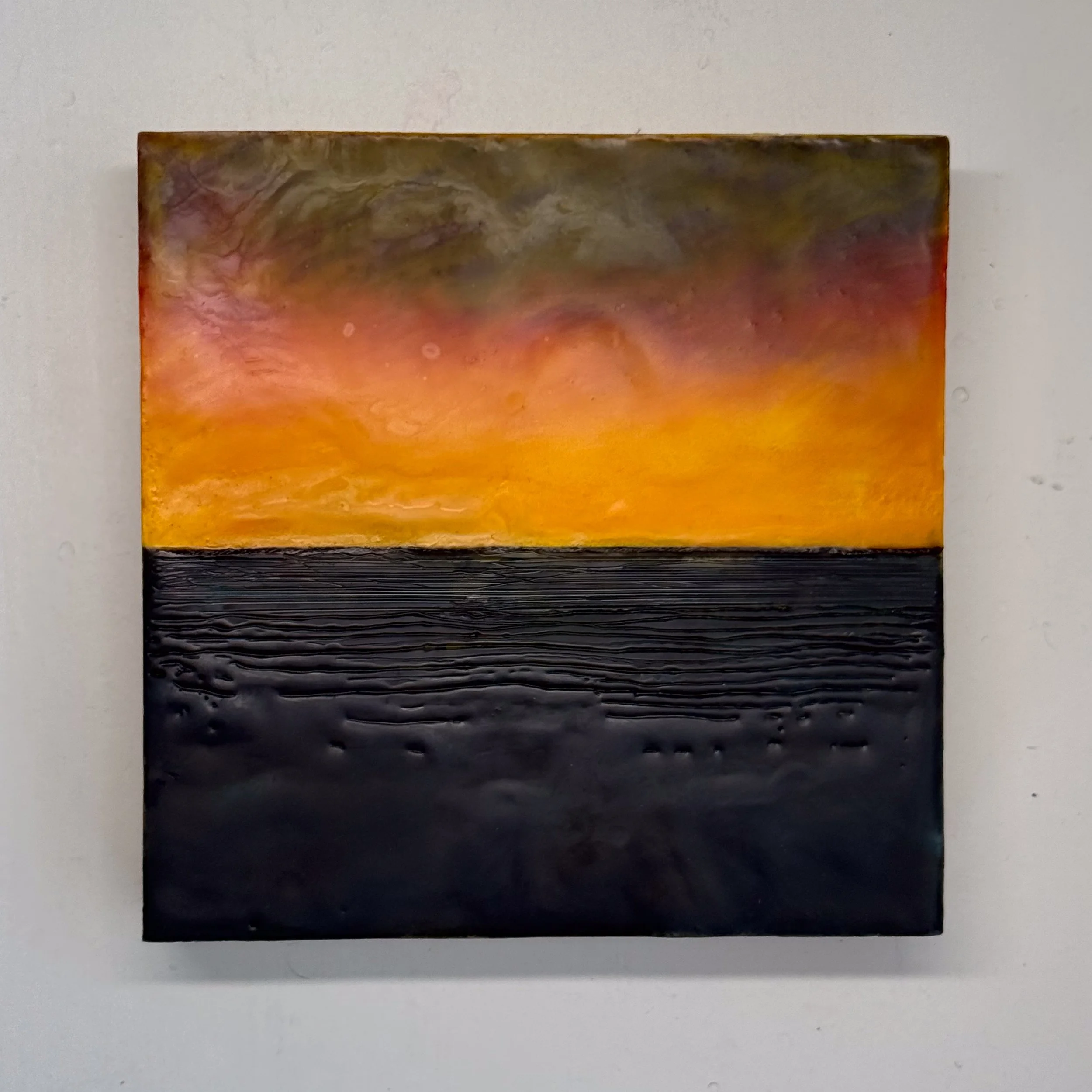 8 x 8 | Encaustic