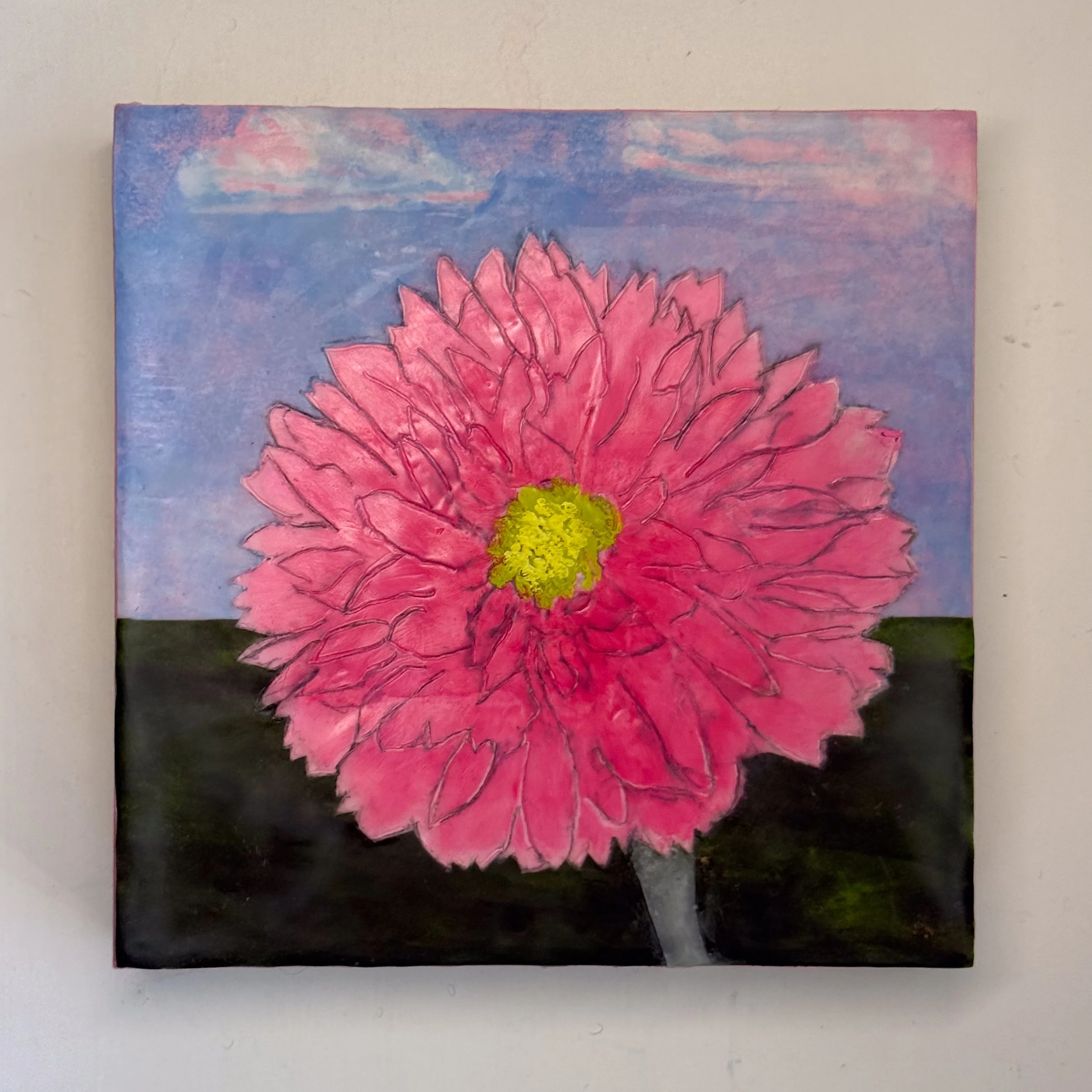 8 x 8 | Encaustic