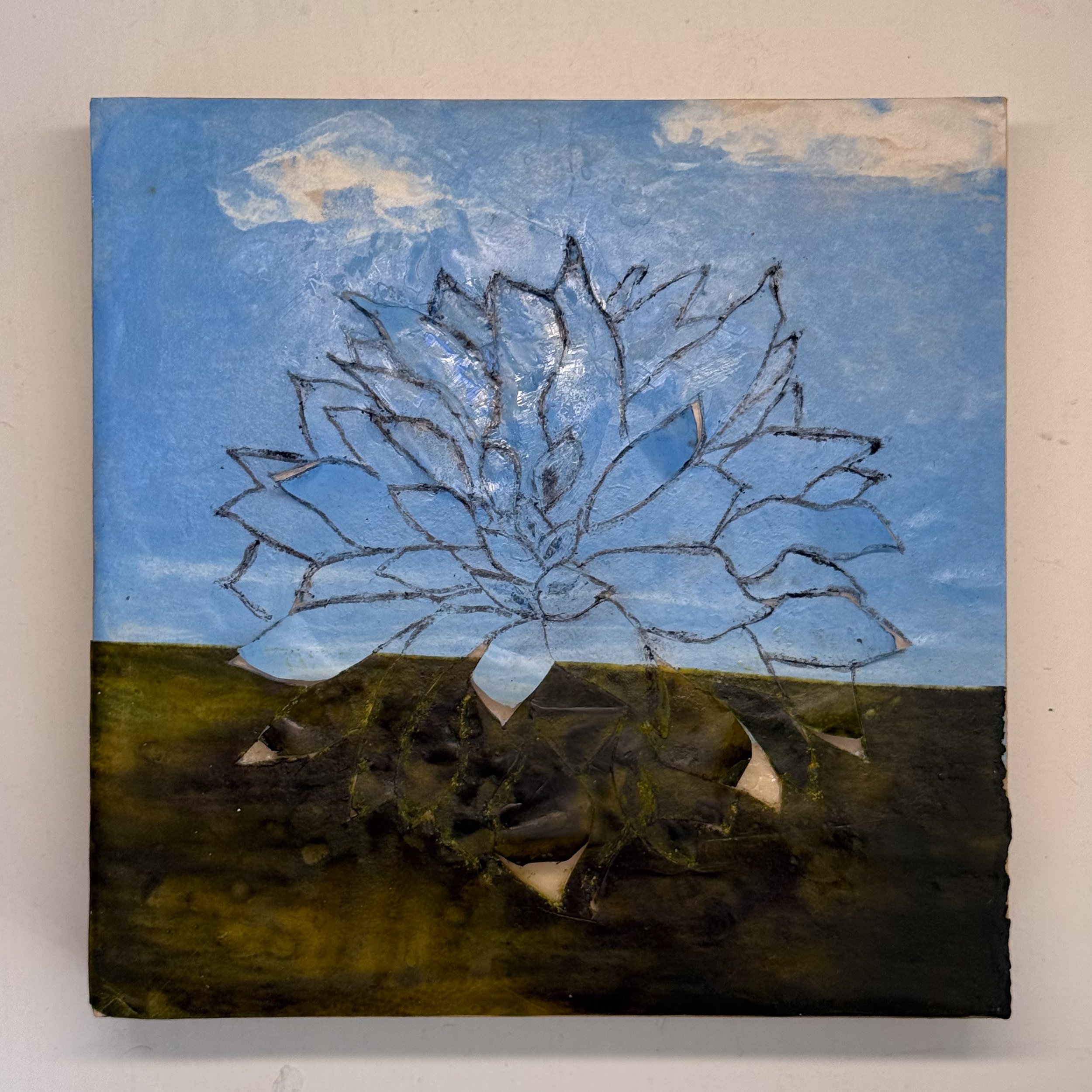8 x 8 | Encaustic