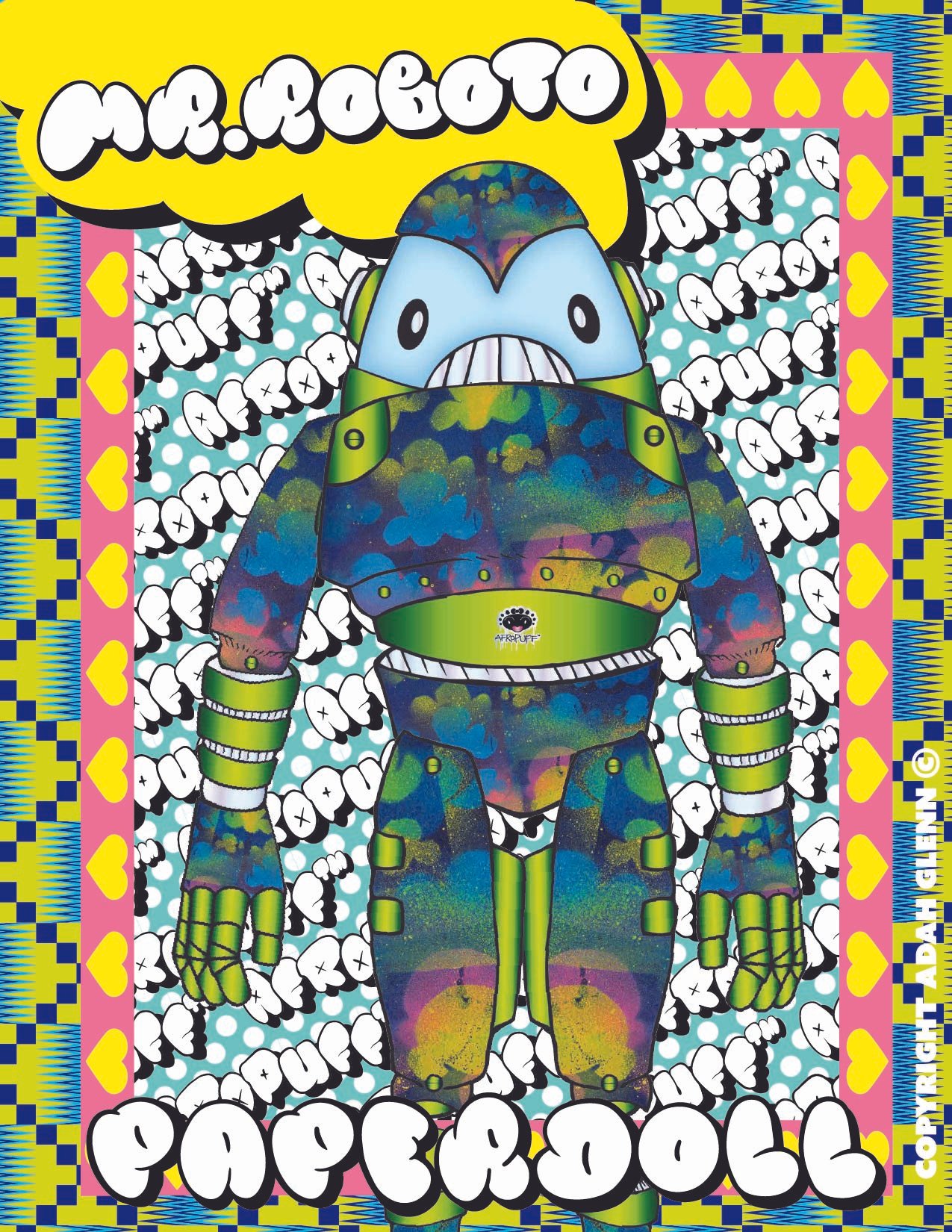 Mr. Roboto Articulated Paper Doll