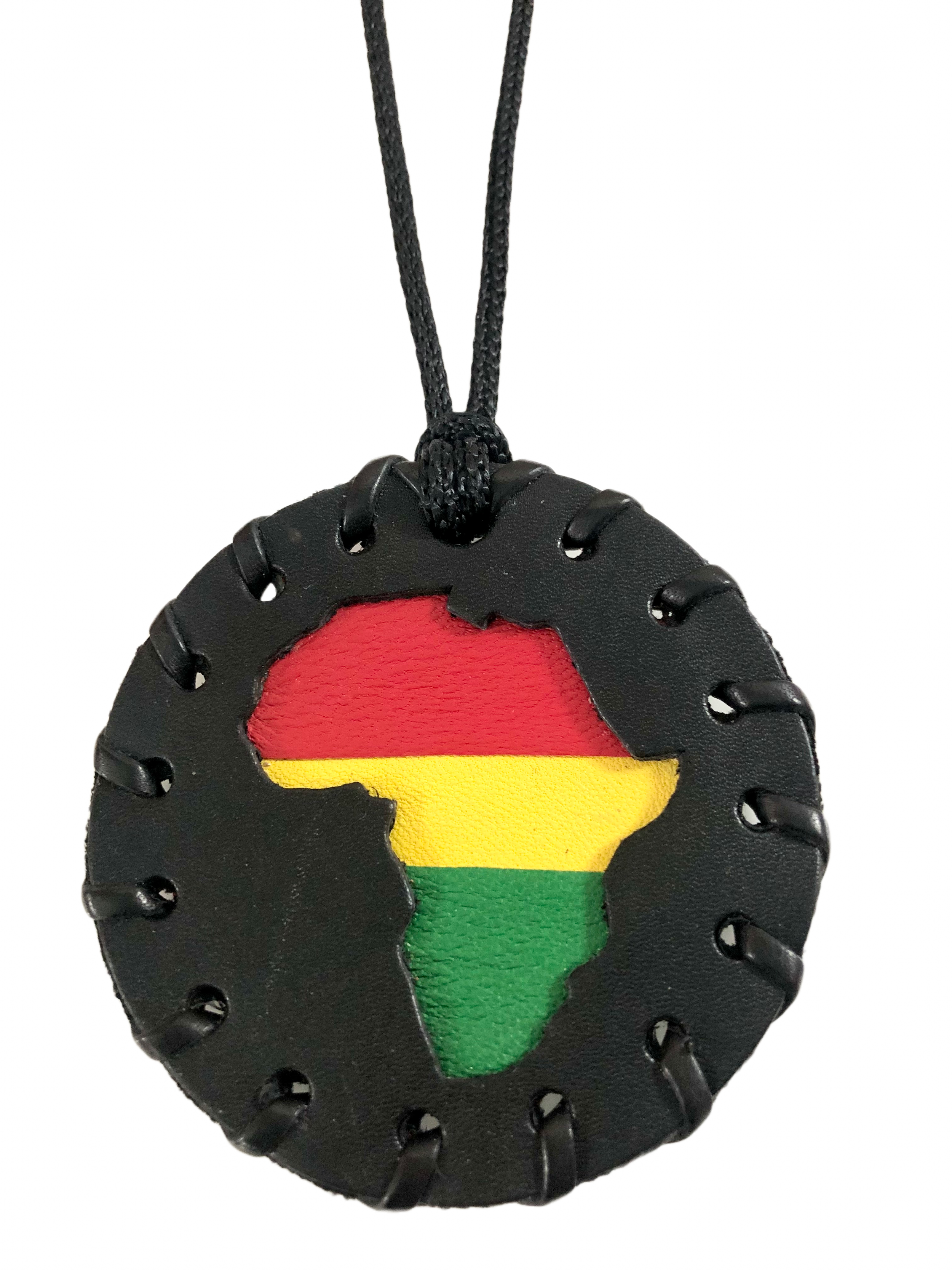 AfroPuff™ Small Africa Medallion