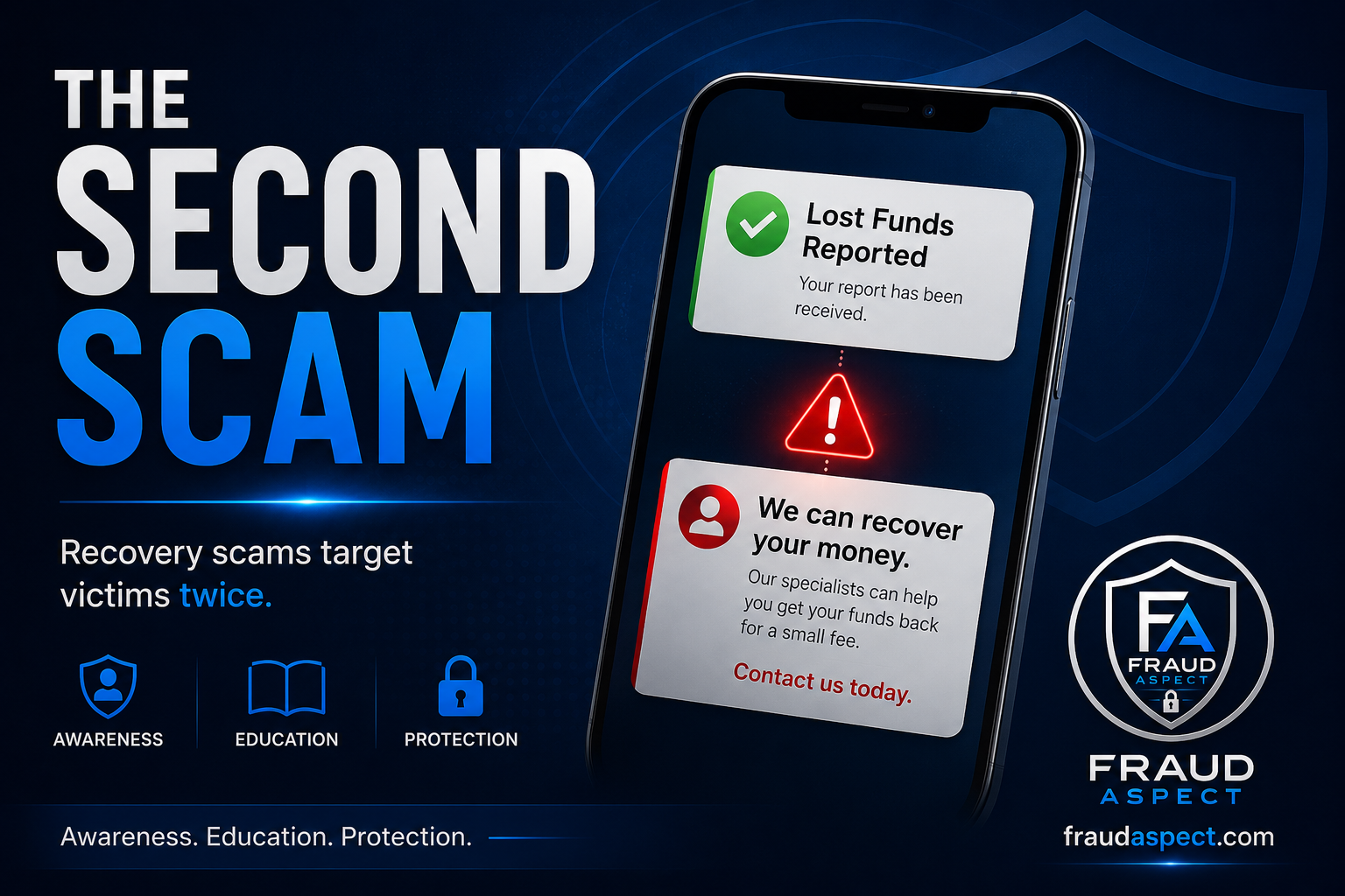 The Second Scam: How Fake Recovery Services Target Fraud Victims