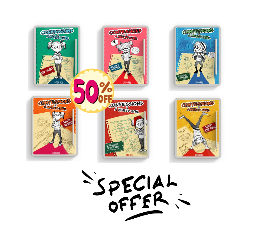 Confessions of a Nerdy Girl 6-Book Diary Series