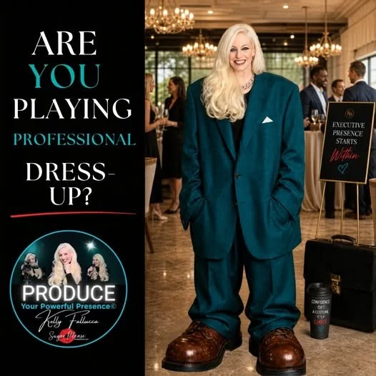 ARE YOU PLAYING PROFESSIONAL DRESS-UP?