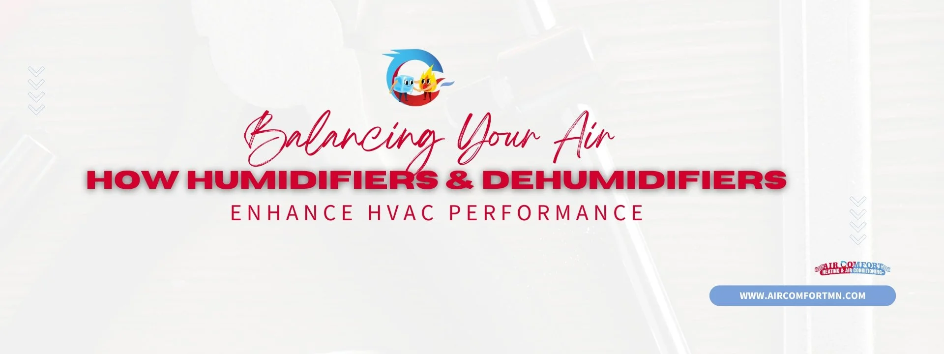 Balancing Your Air: How Humidifiers and Dehumidifiers Enhance HVAC Performance