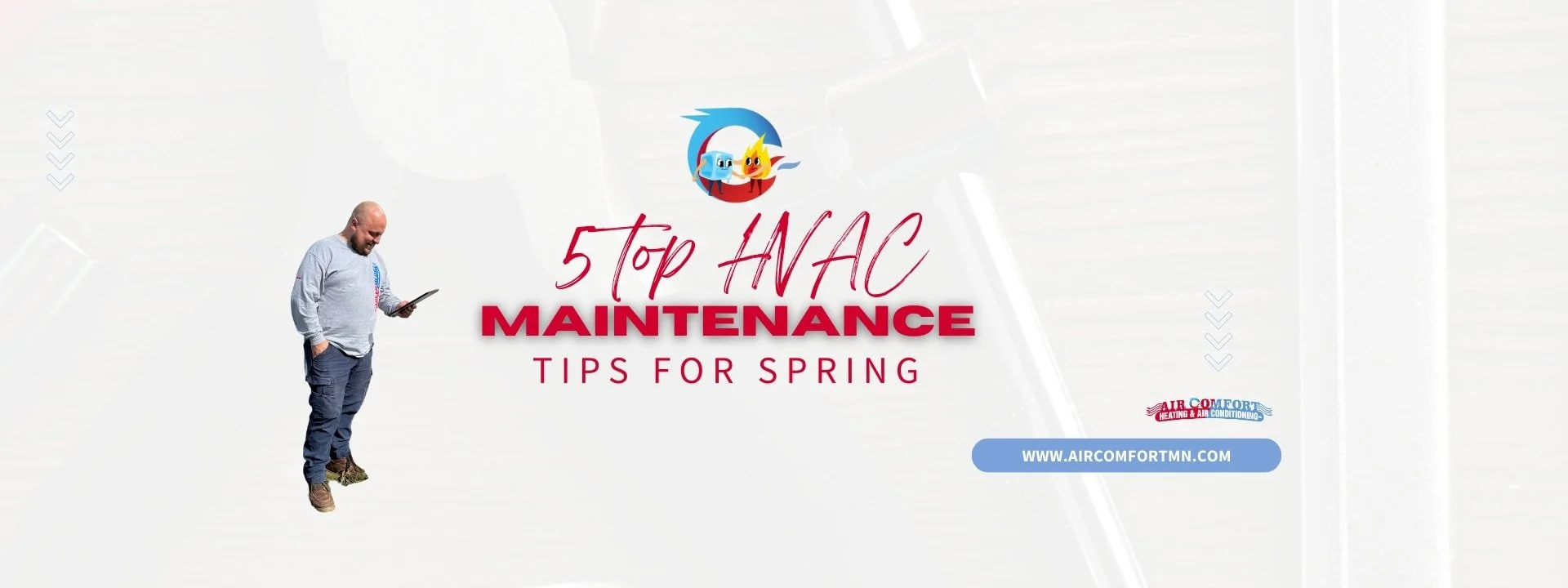 Top 5 HVAC Maintenance Tips for Spring by Air Comfort
