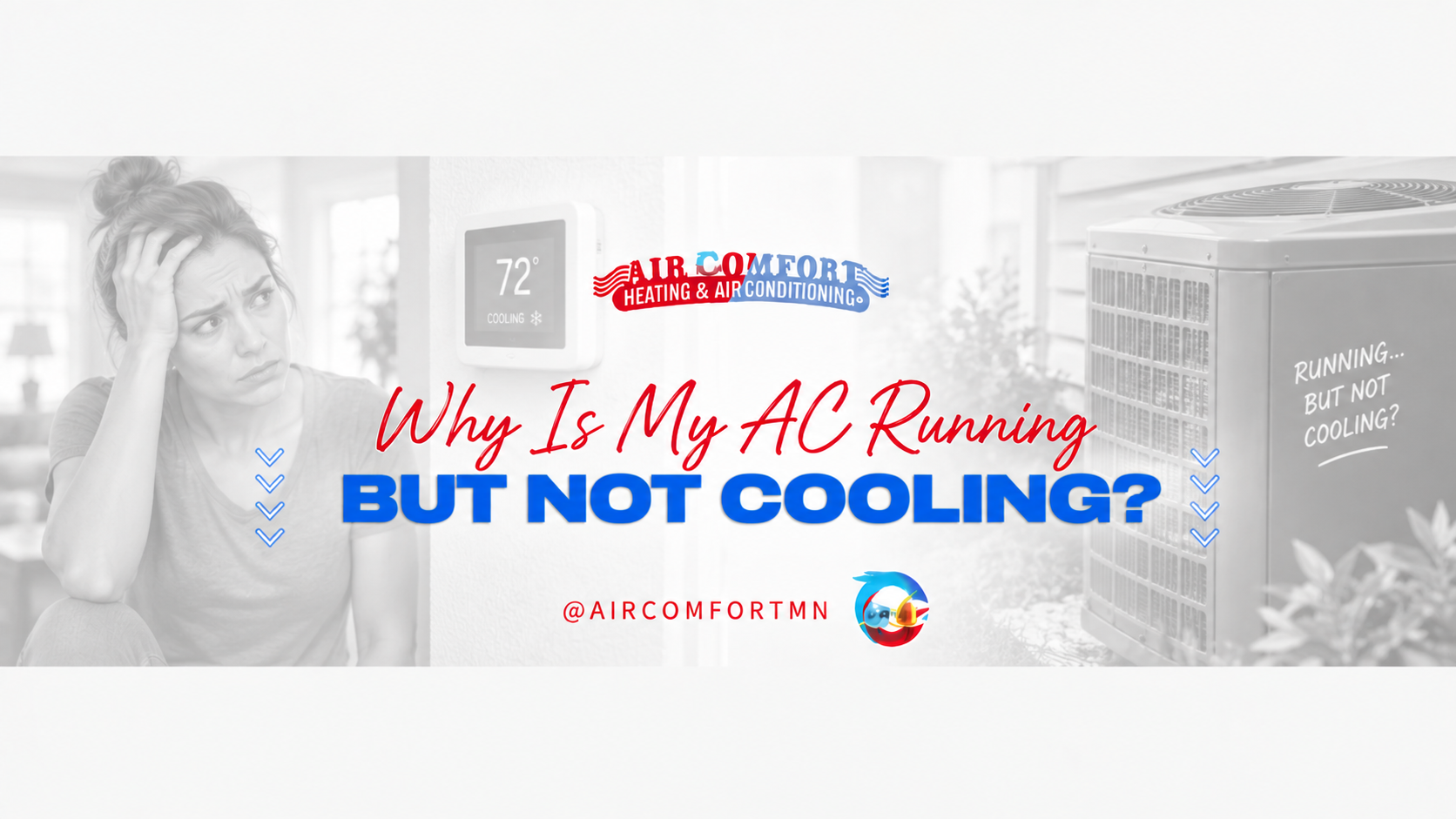 Why Is My AC Running but Not Cooling?