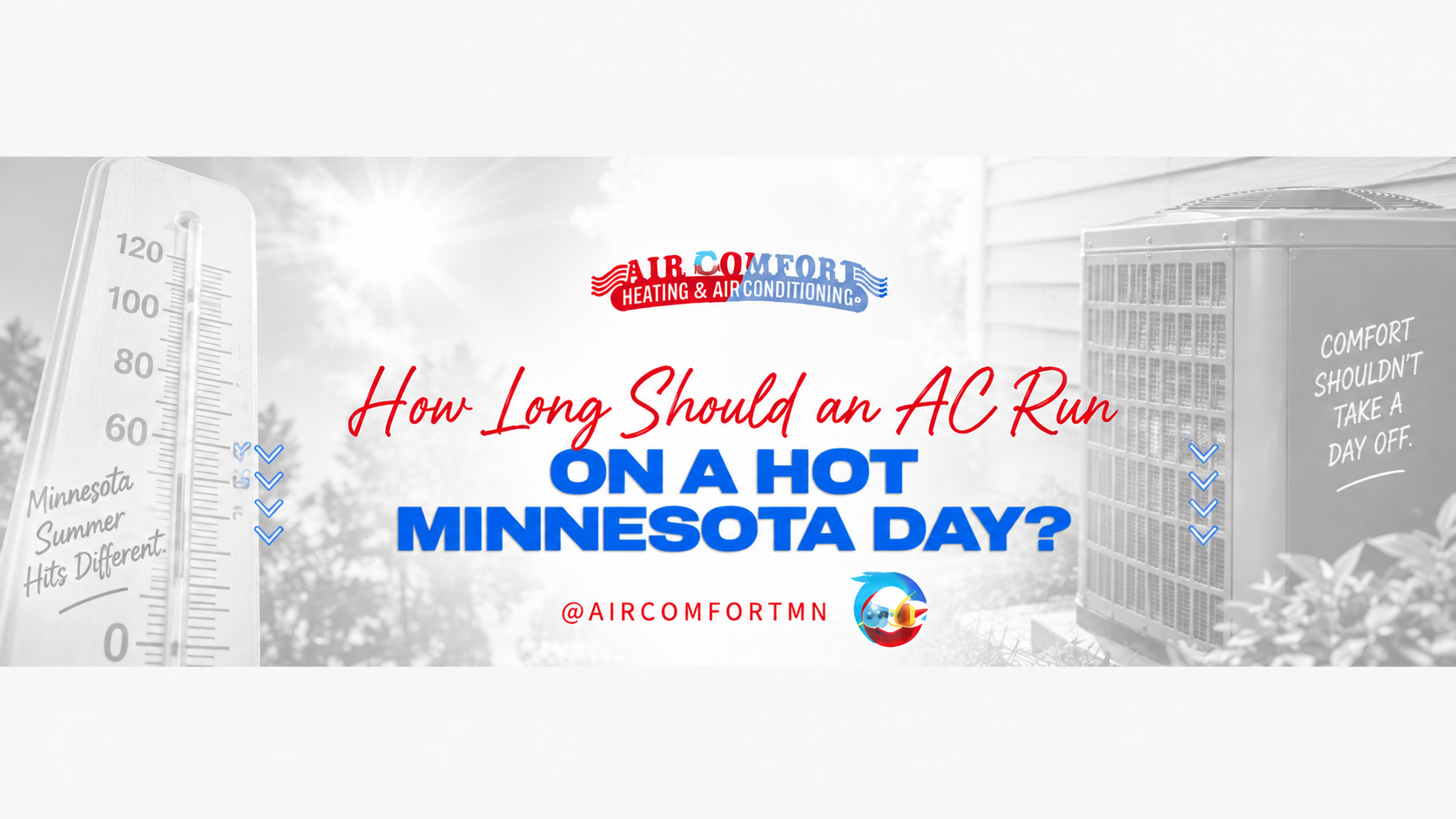 How Long Should an AC Run on a Hot Minnesota Day?