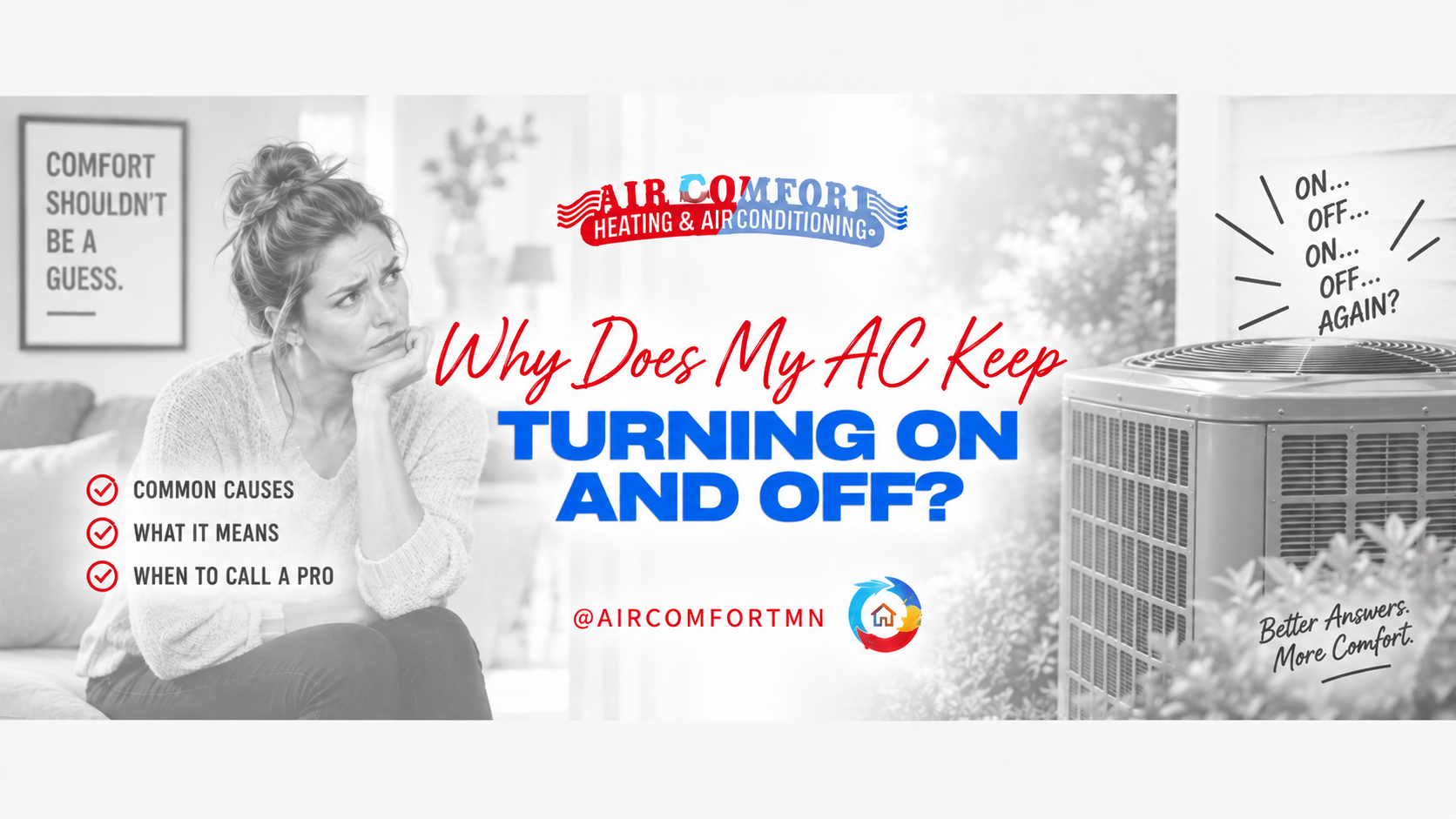 Why Does My AC Keep Turning On and Off?