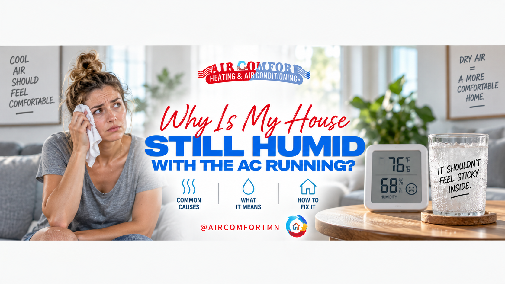 Why Is My House Still Humid With the AC Running?