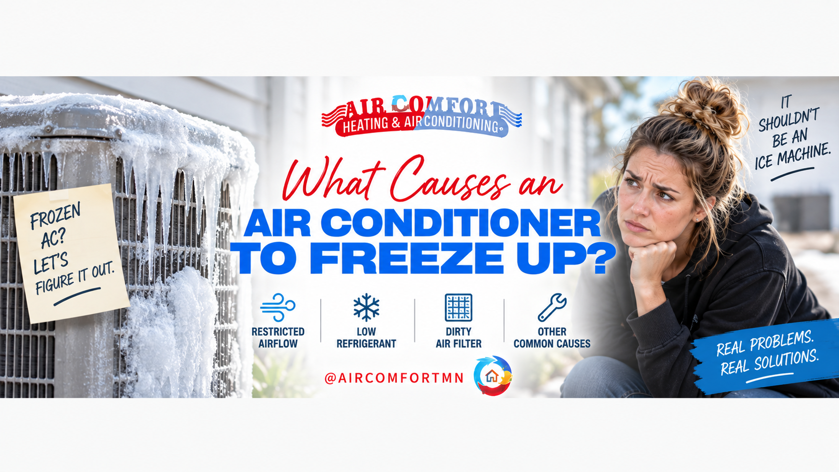 What Causes an Air Conditioner to Freeze Up?