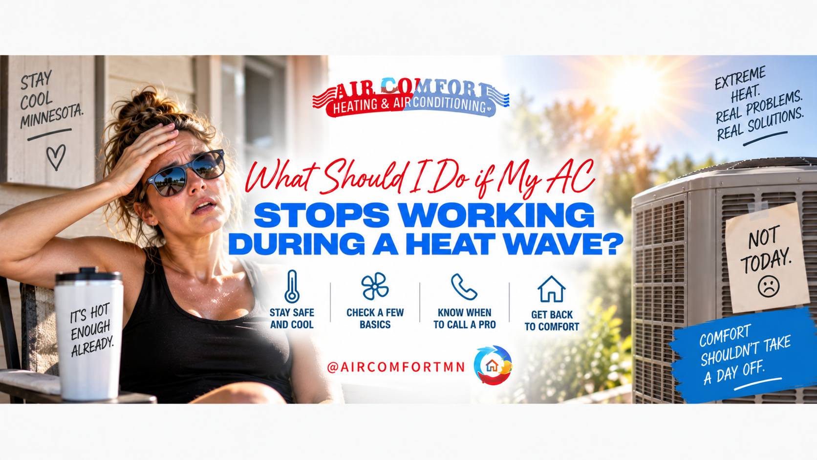 What Should I Do if My AC Stops Working During a Heat Wave?