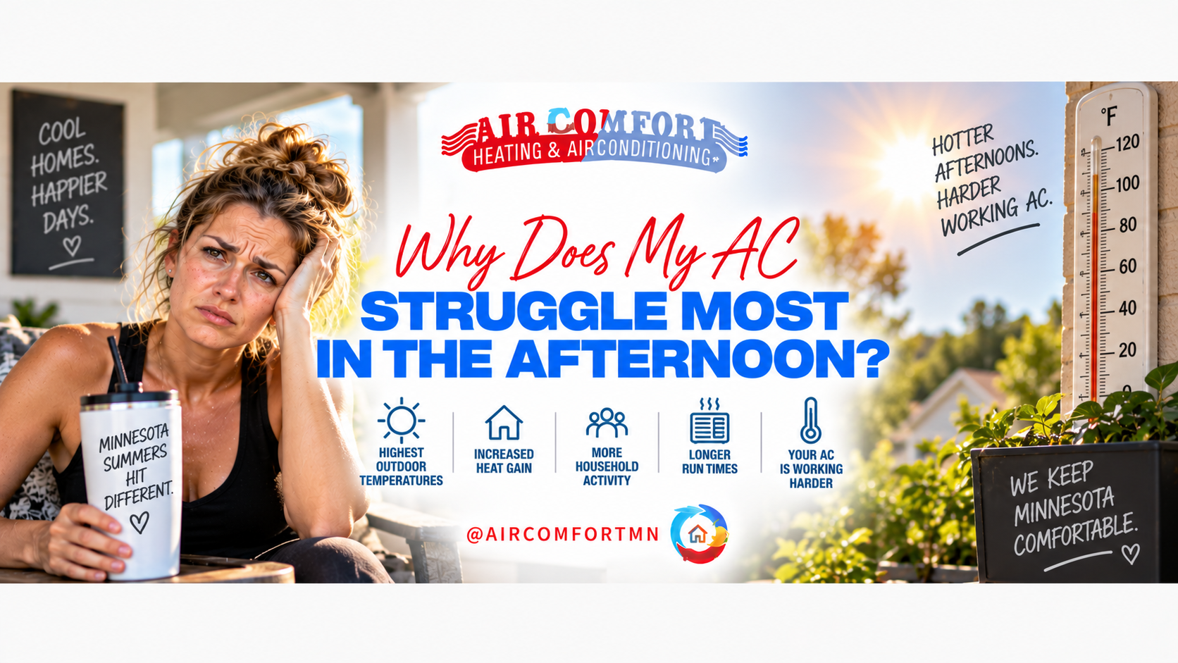 Why Does My AC Struggle Most in the Afternoon?