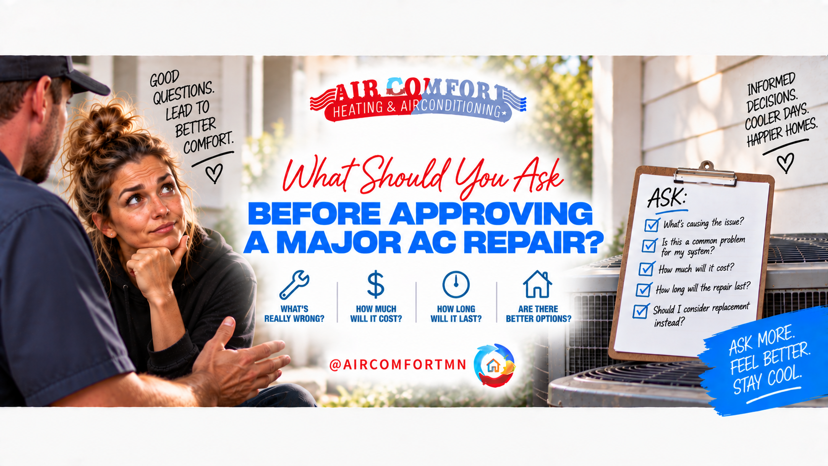 What Should You Ask Before Approving a Major AC Repair?