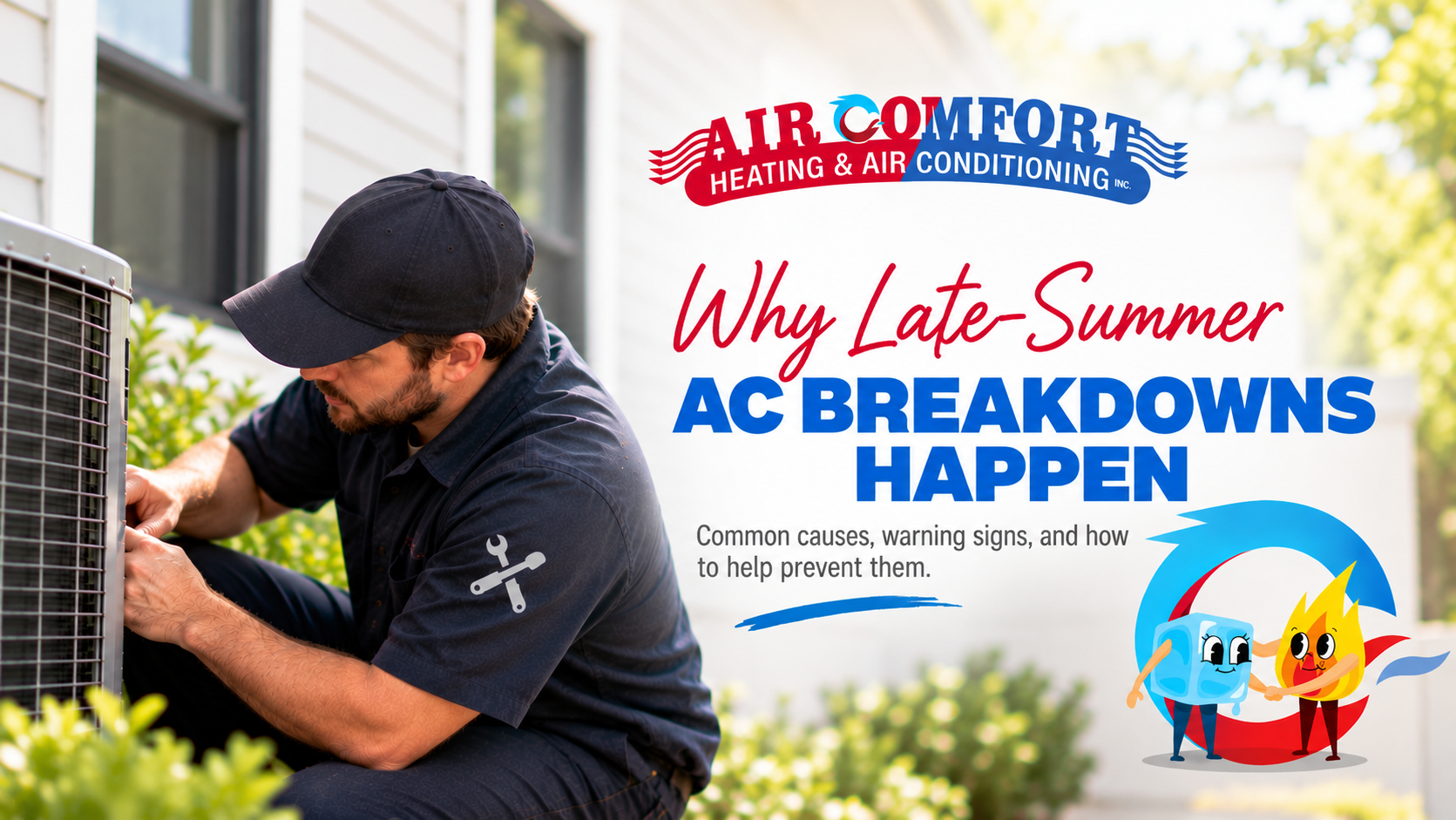 Why Late-Summer AC Breakdowns Happen