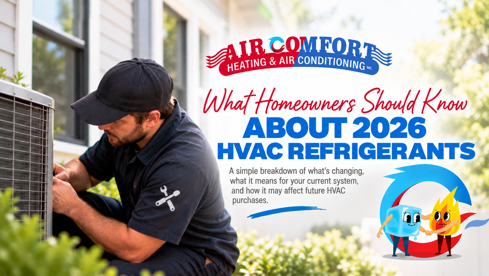 What Homeowners Should Know About 2026 HVAC Refrigerants