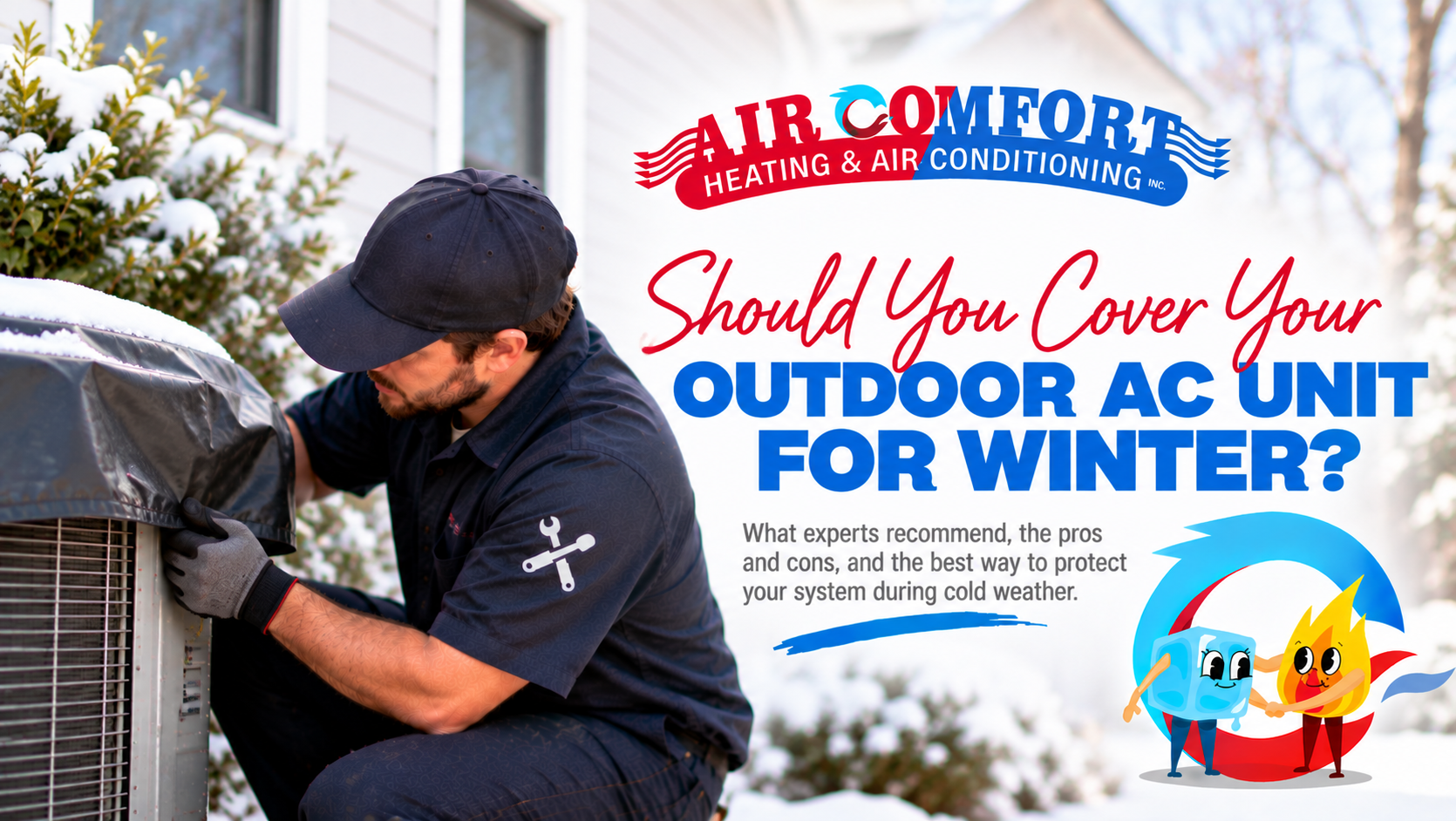 Should You Cover Your Outdoor AC Unit for Winter?