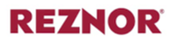 Reznor logo in bold red text