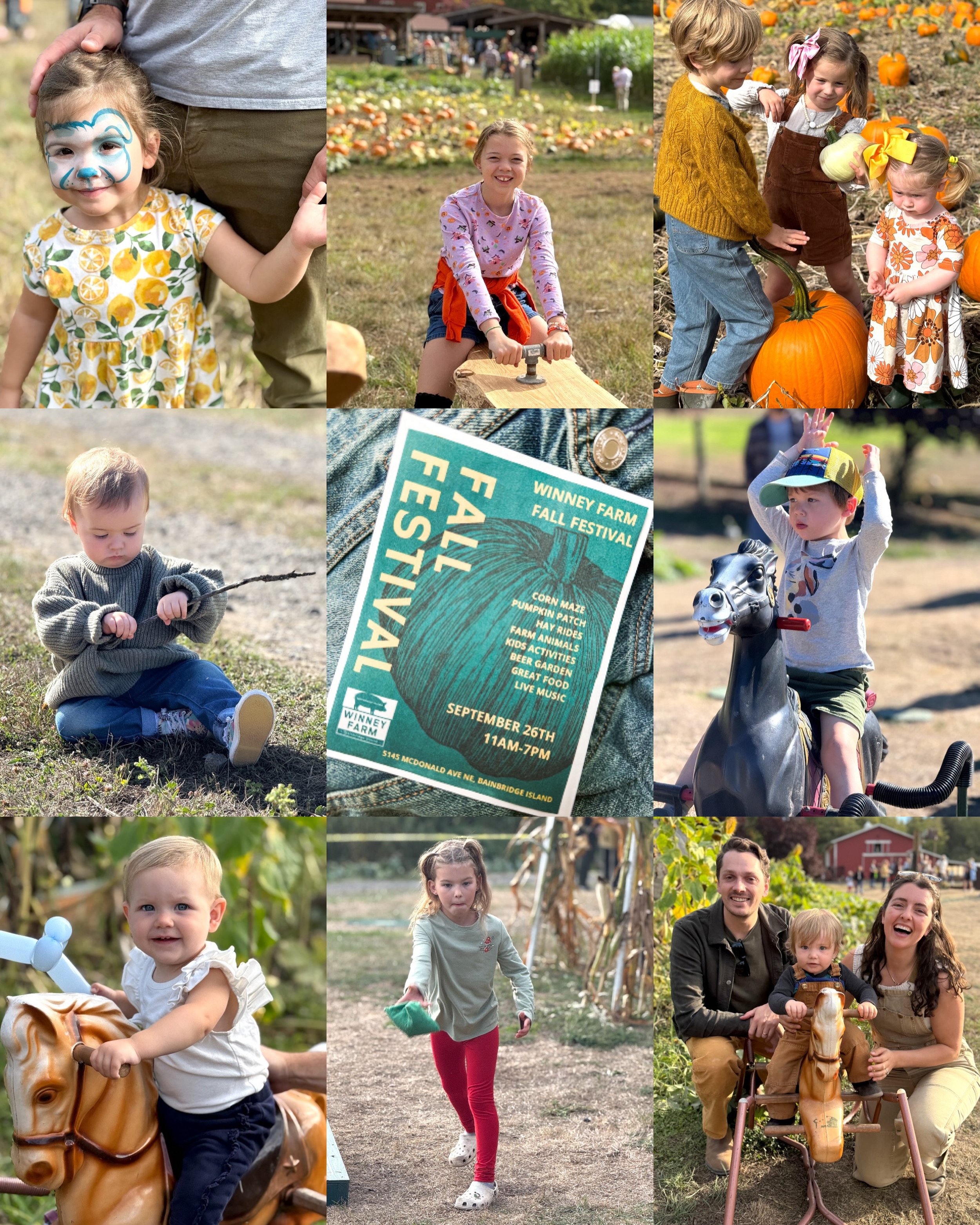 ...it&rsquo;s almost time and we can&rsquo;t wait to see you! The Winney Farm Fall Festival on Bainbridge is September 26th from 11AM to 7PM!

Come enjoy all the fun! We will have our fun Corn Maze, Pumpkin Patch, Hay Rides, Farm Animals, Activities 