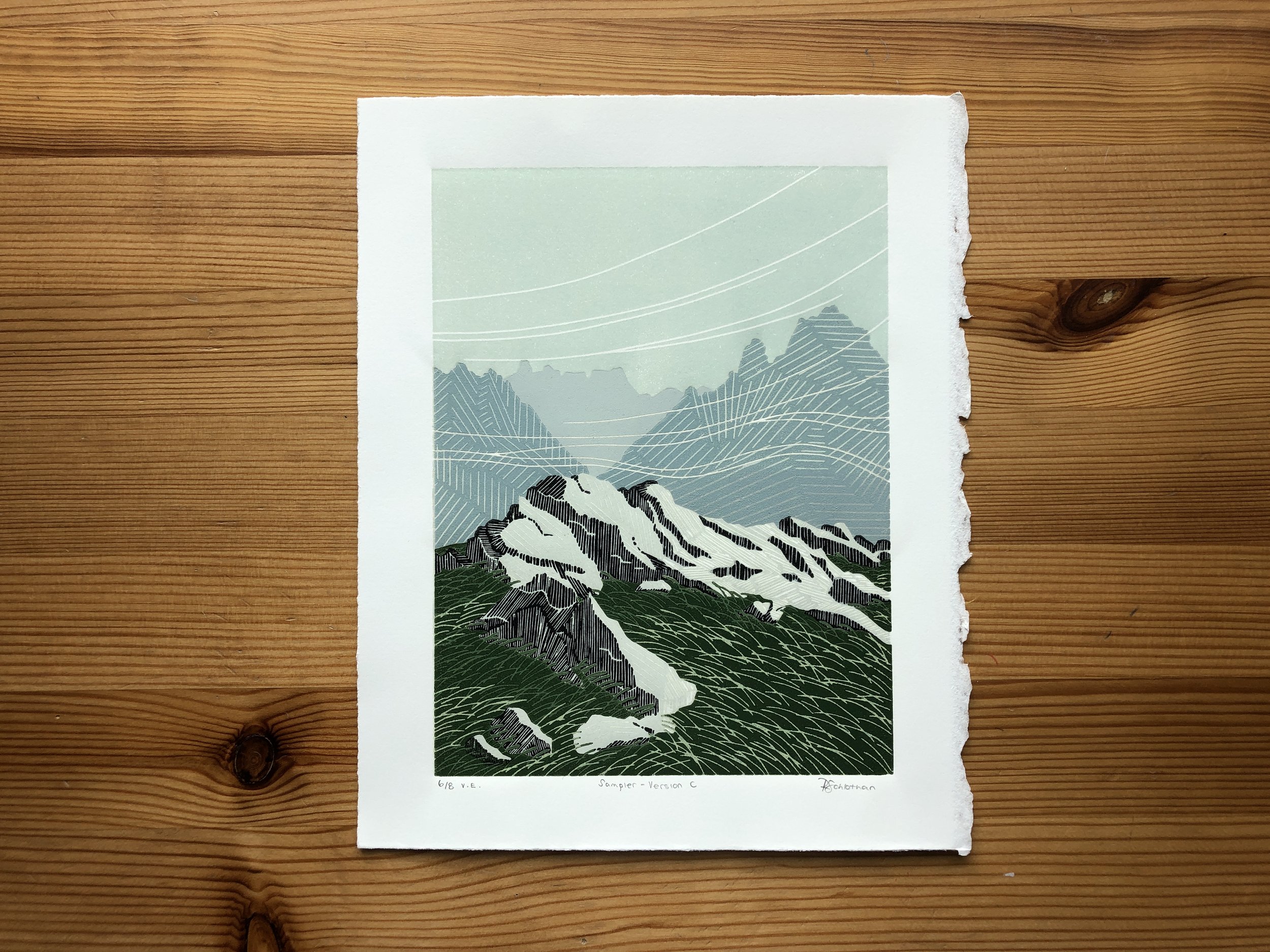 Sampler C Reduction Linocut by Rachel Hopkins (1).JPG