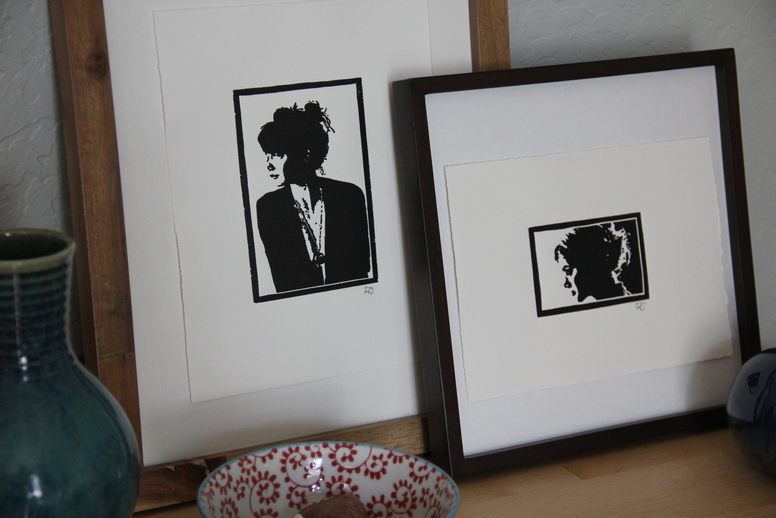 Necklace Lady Linocut by Rachel Hopkins (3).JPG