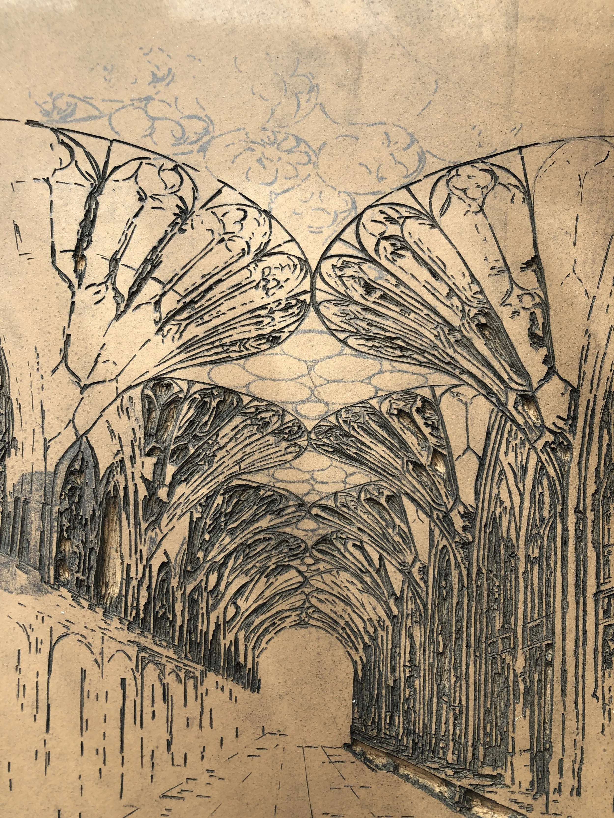 Gloucester Cathedral Linocut by Rachel Hopkins (4).JPG