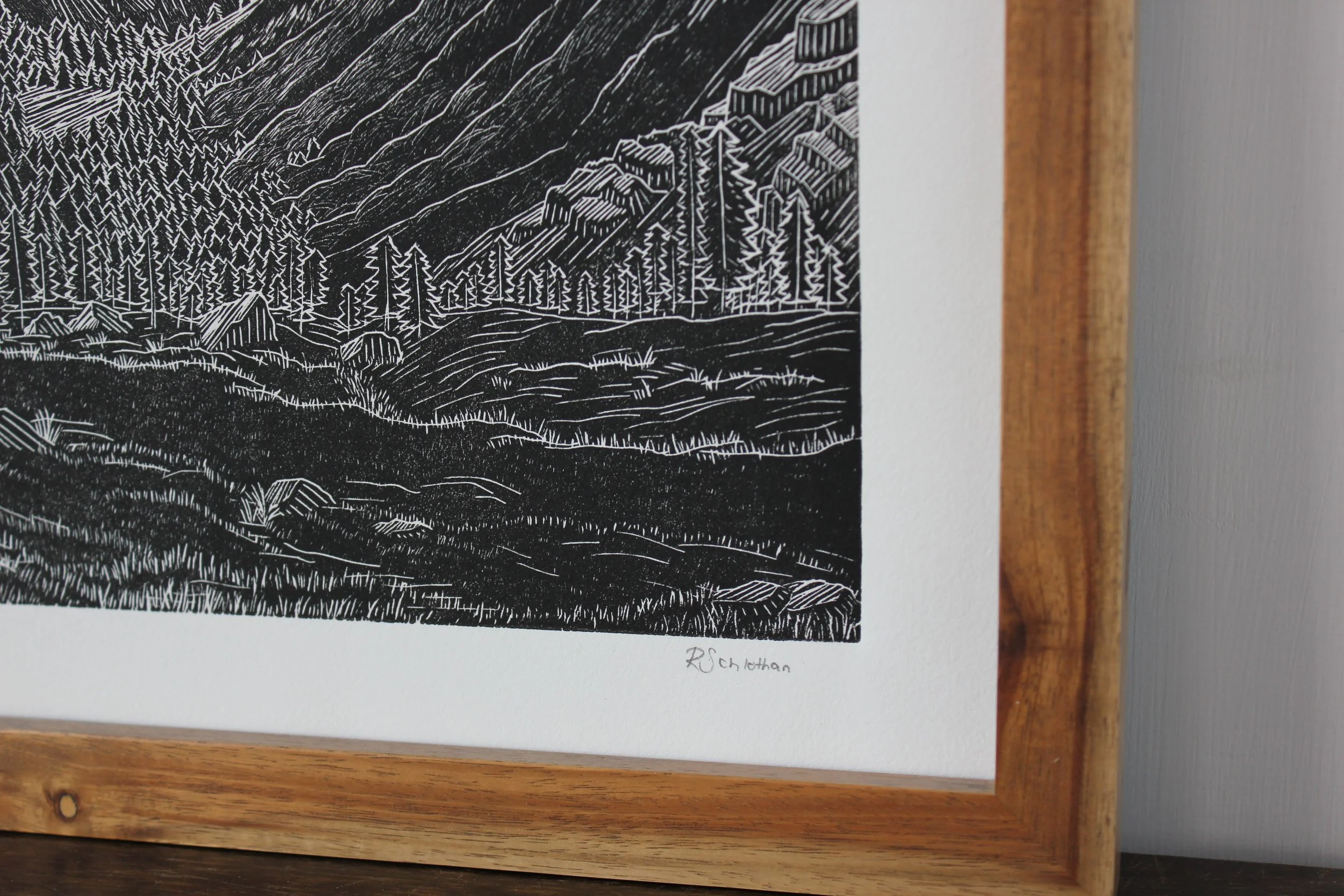 Dead Man's Loop Linocut by Rachel Hopkins (2).JPG