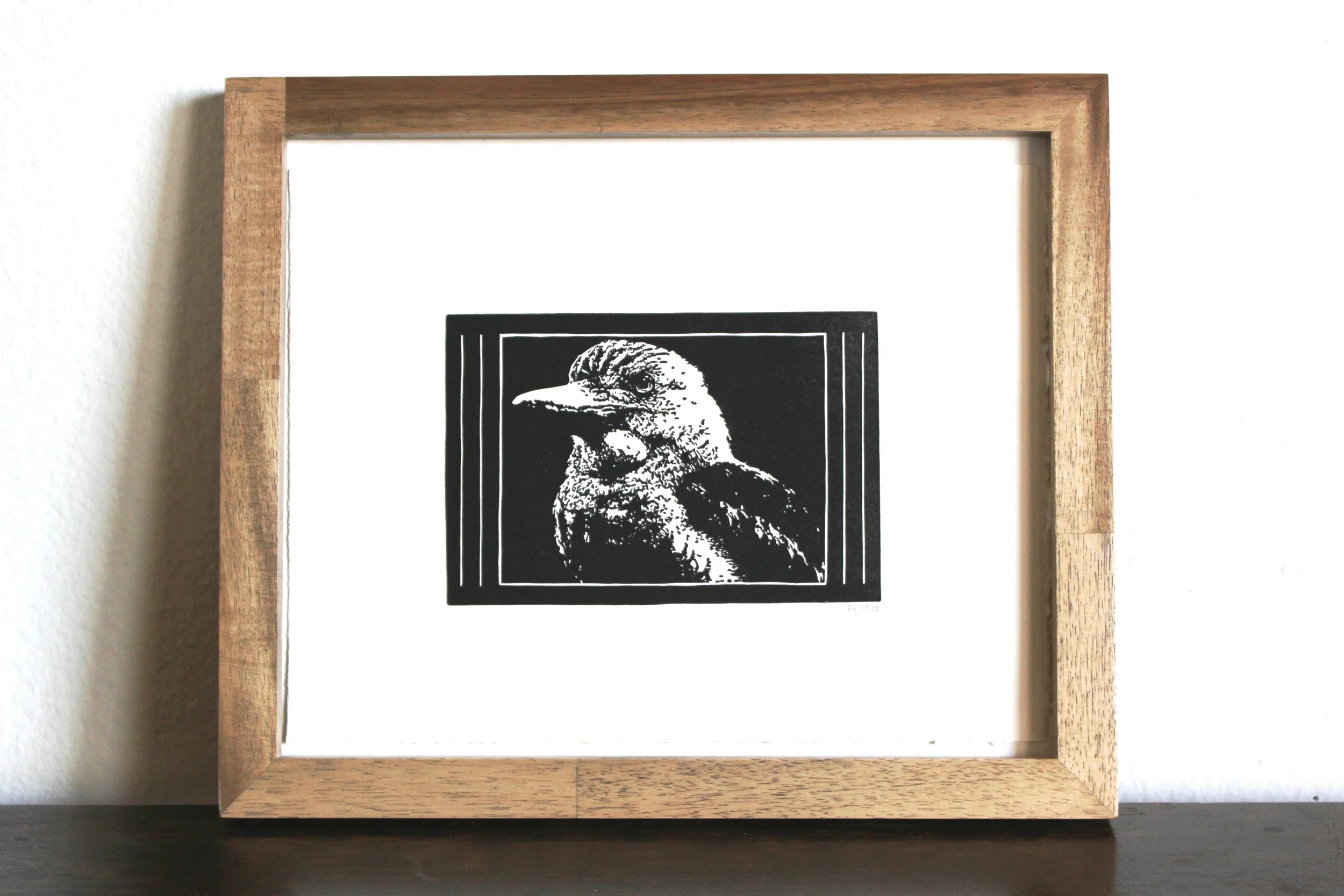 Kookaburra Linocut by Rachel Hopkins (2).jpg