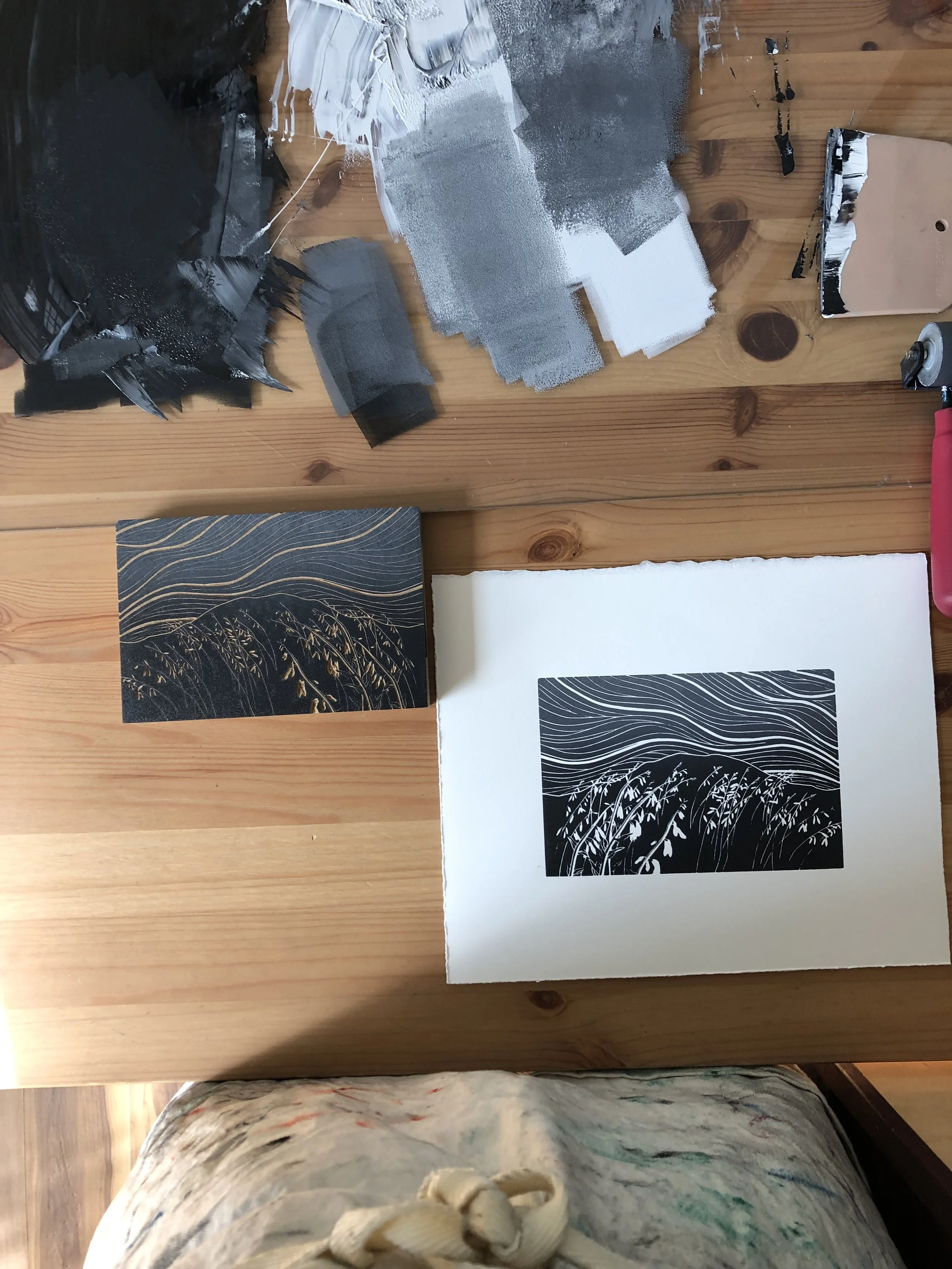 Hillside Linocut by Rachel Hopkins (5).JPG