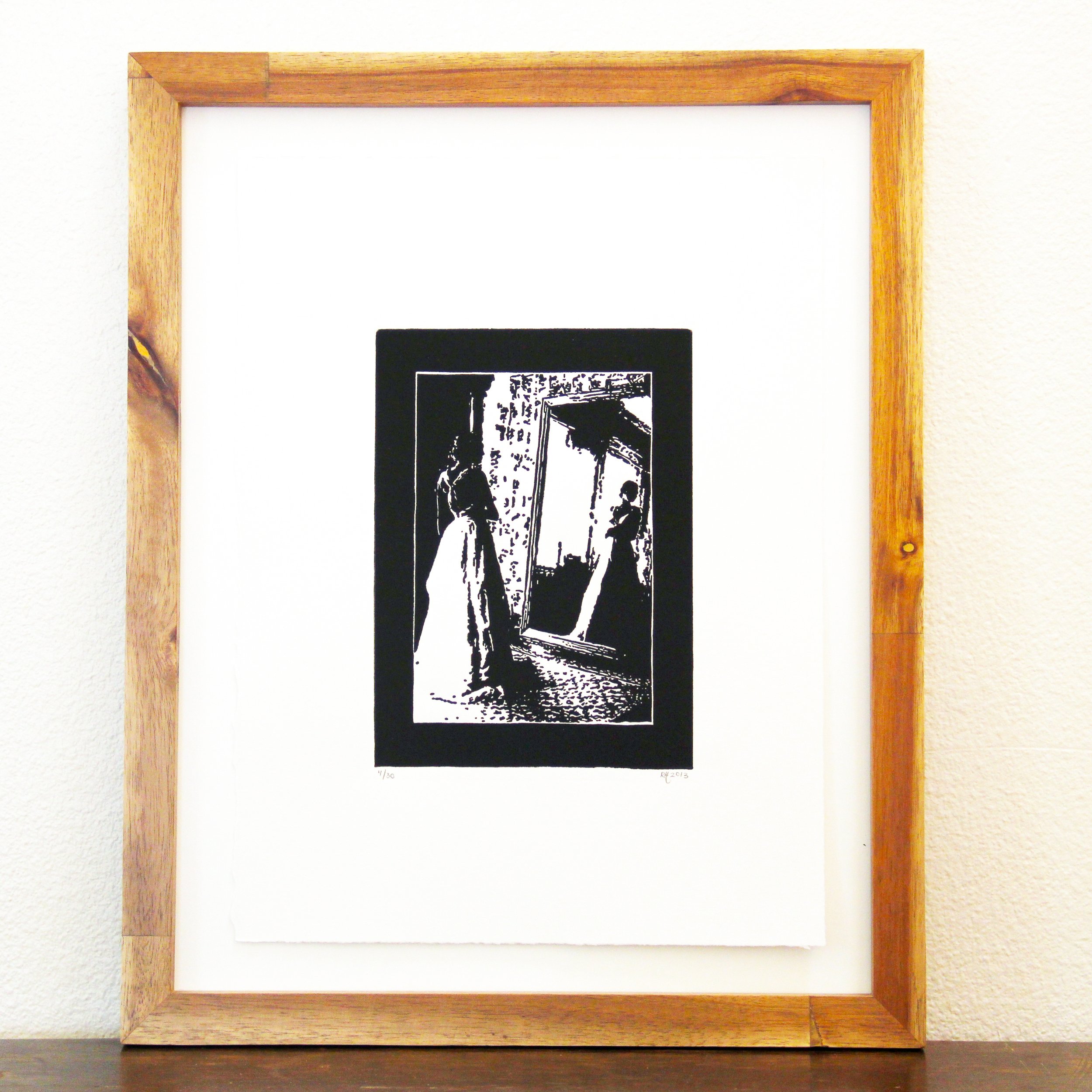 Reflection Linocut by Rachel Hopkins (1).jpg