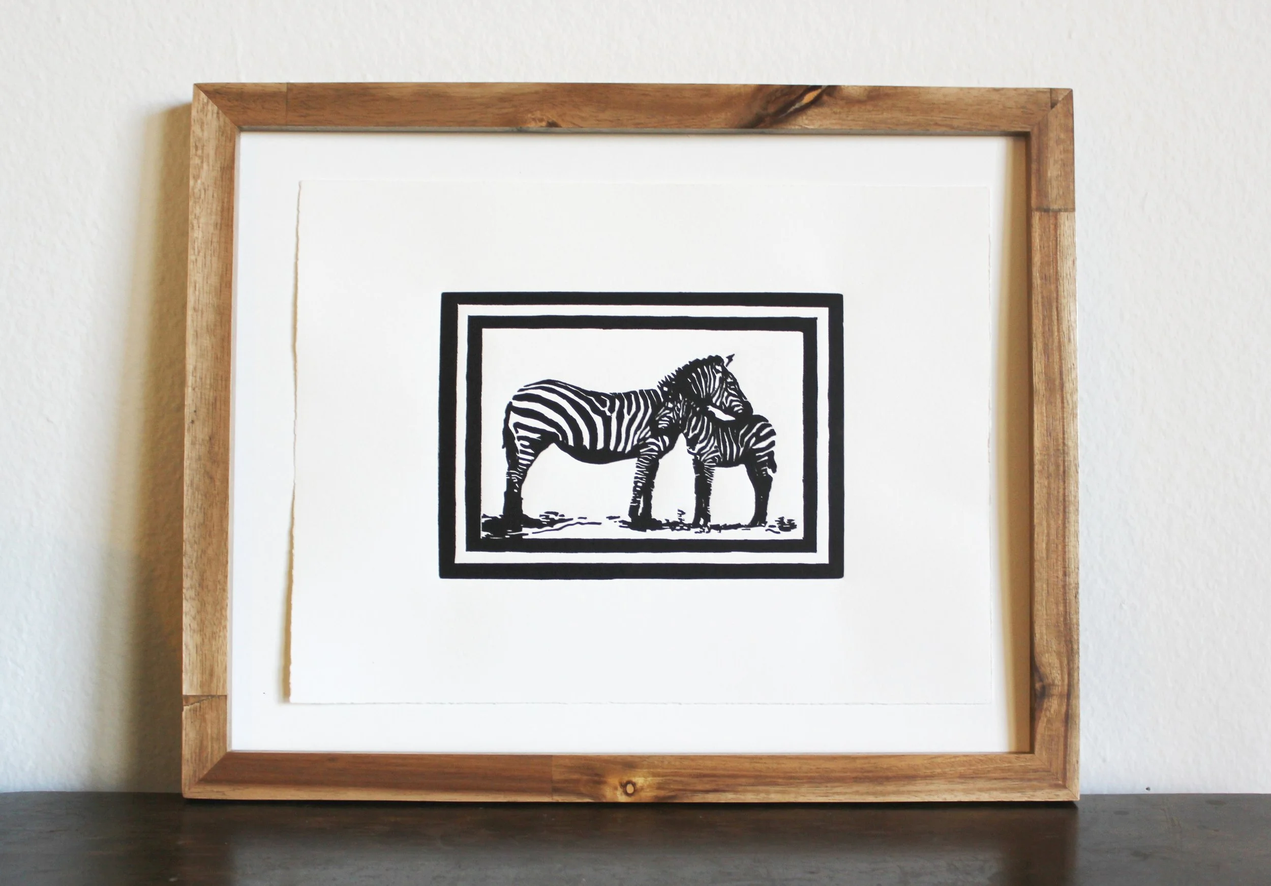 Zebras Linocut by Rachel Hopkins (1).jpg