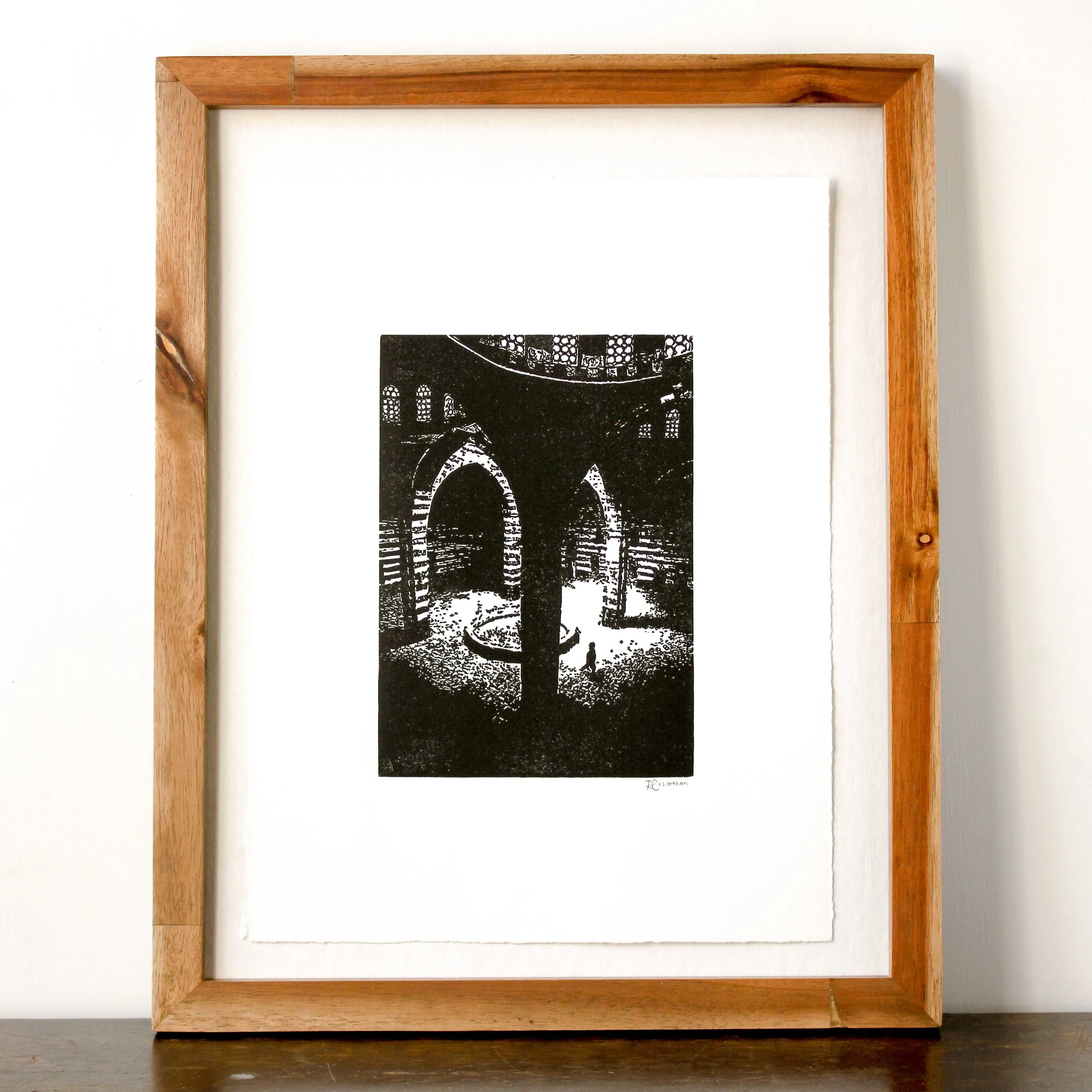 Church Interior Linocut by Rachel Hopkins (1).jpg