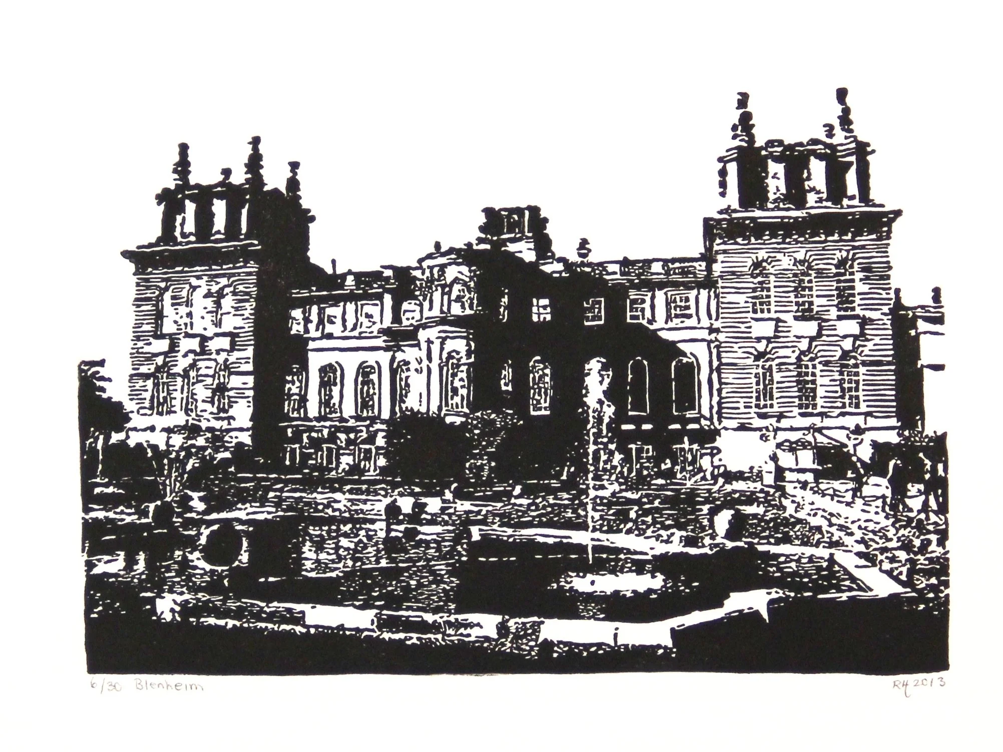 Blenheim Linocut by Rachel Hopkins (4).JPG
