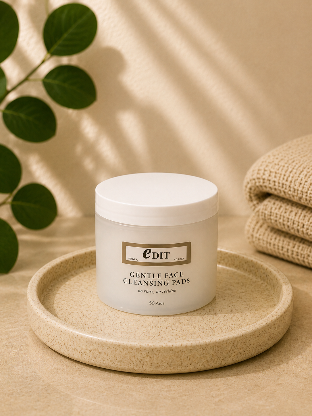 Gentle Face Cleansing Pads