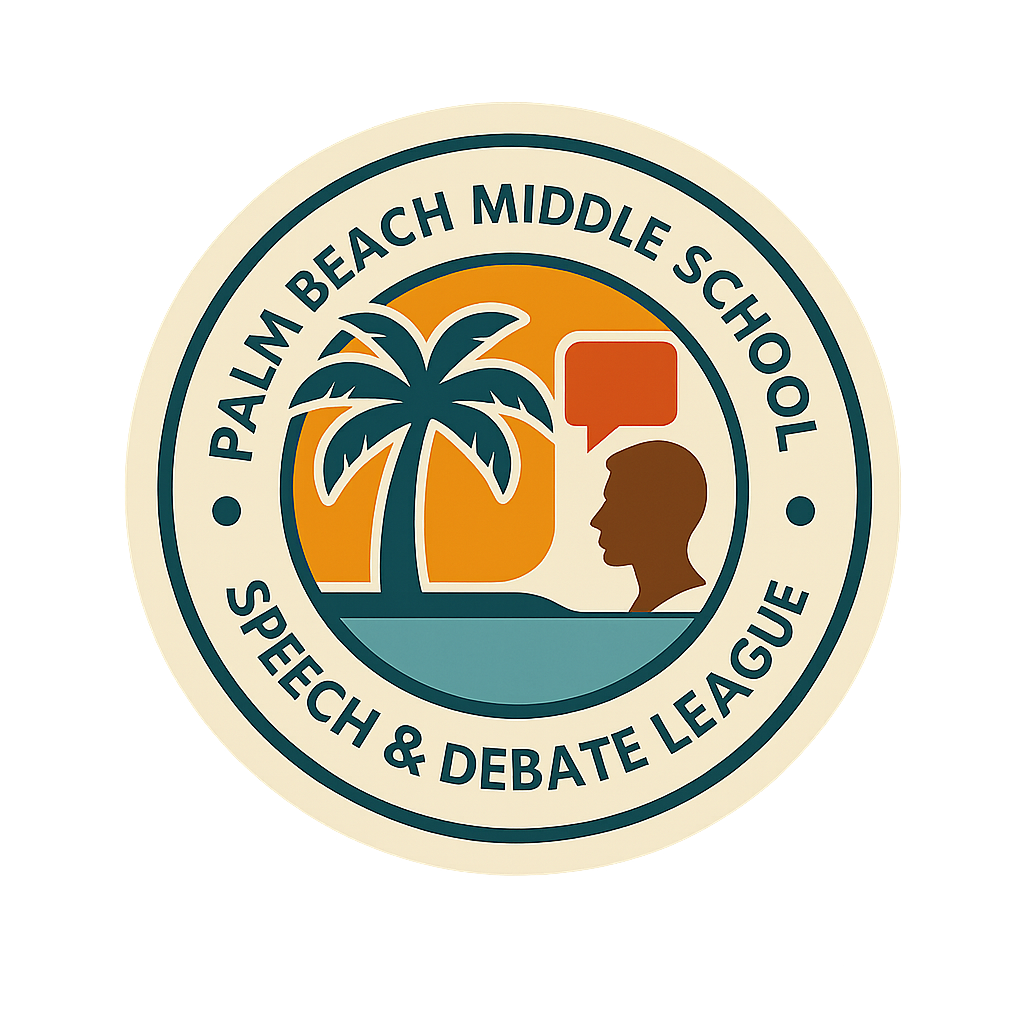 Palm Beach Middle School Speech &amp; Debate League