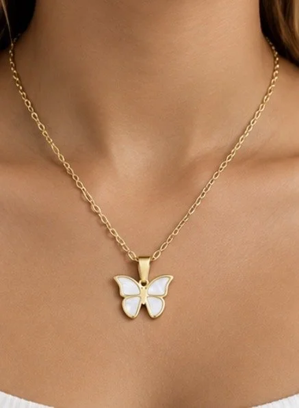 Enchanted Butterfly Necklace